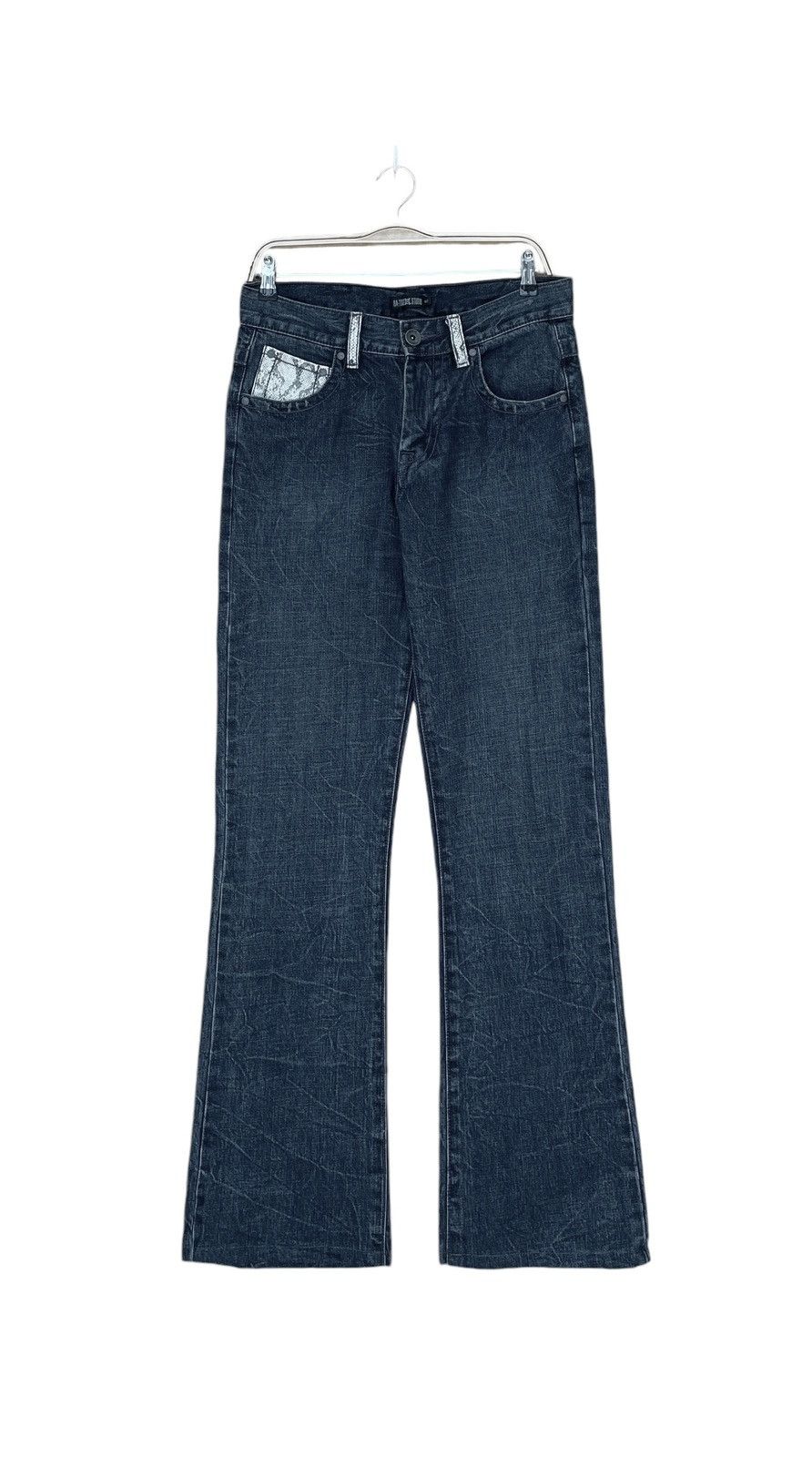 Vintage Japanese Brand Ba-tsu Studio Jeans 2000s
