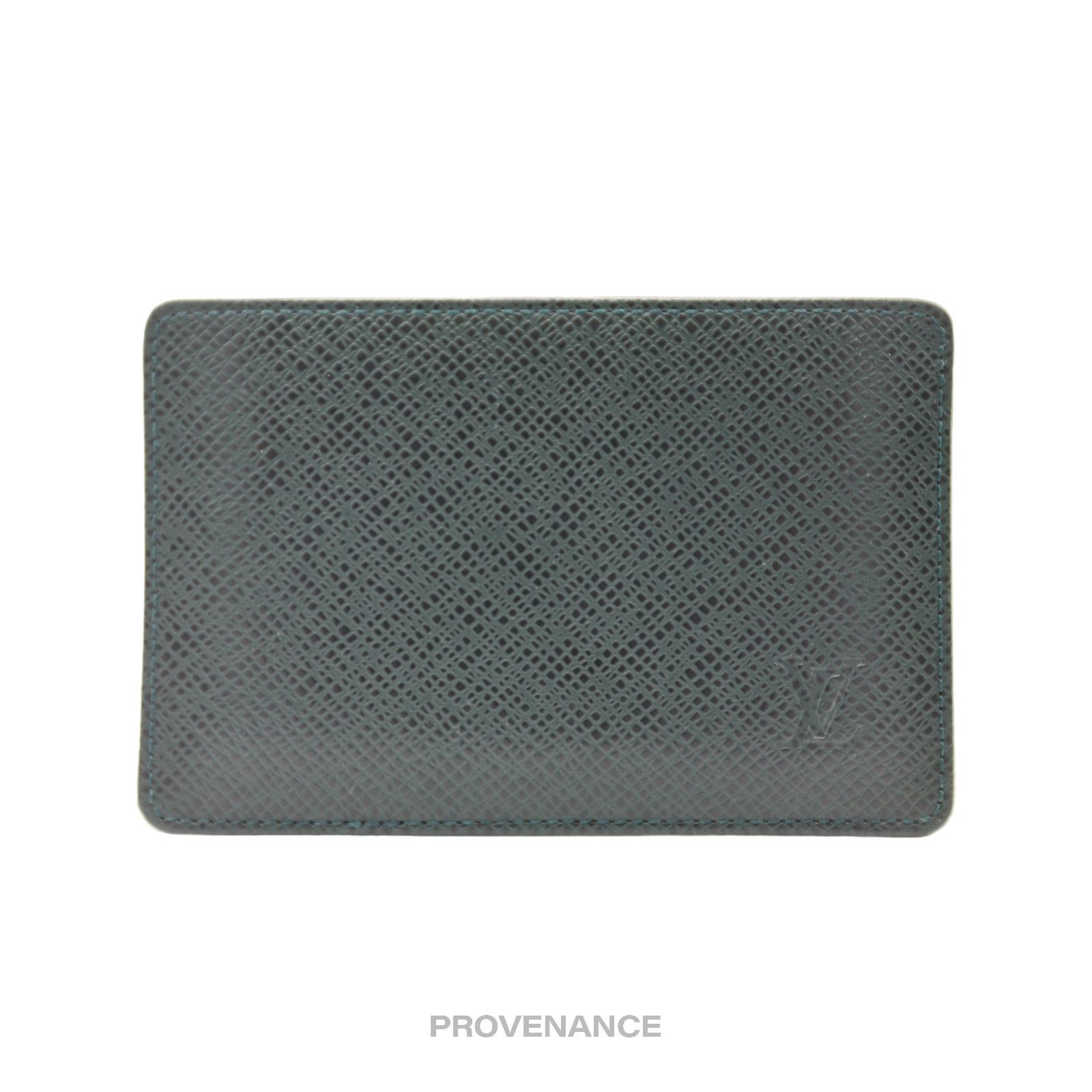 Louis Vuitton 🔴 Louis Vuitton Card Holder Wallet - Taiga Epicea Leather Size ONE SIZE - 2 Thumbnail
