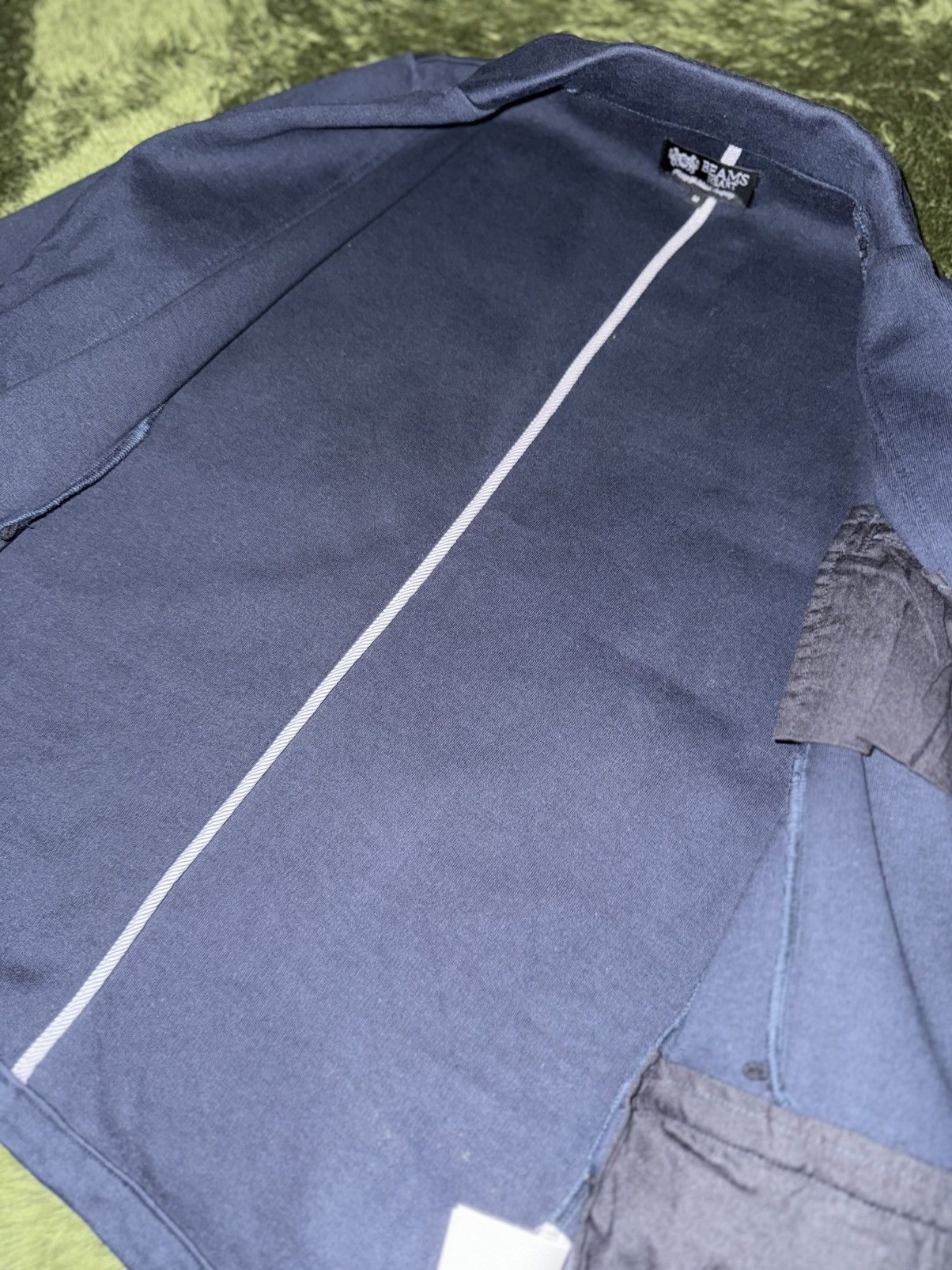 Beams Japan [M] Beams Heart Classic Fit Cotton Blazer Navy Size US M / EU 48-50 / 2 - 5 Thumbnail