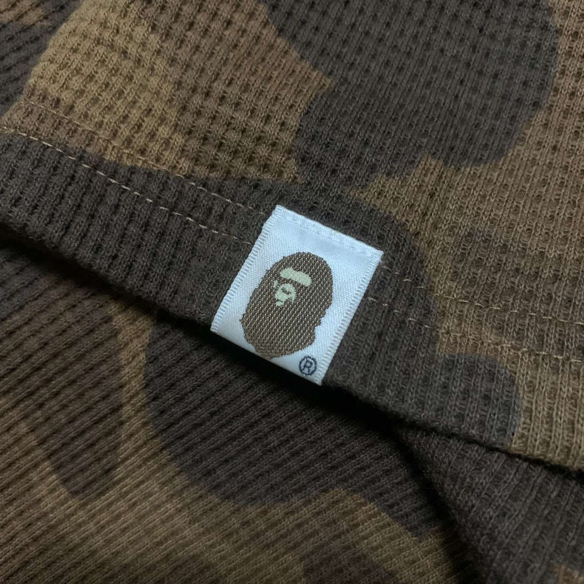 Bape Bape Thermal Brown Camouflage Shirt Size US M / EU 48-50 / 2 - 3 Thumbnail