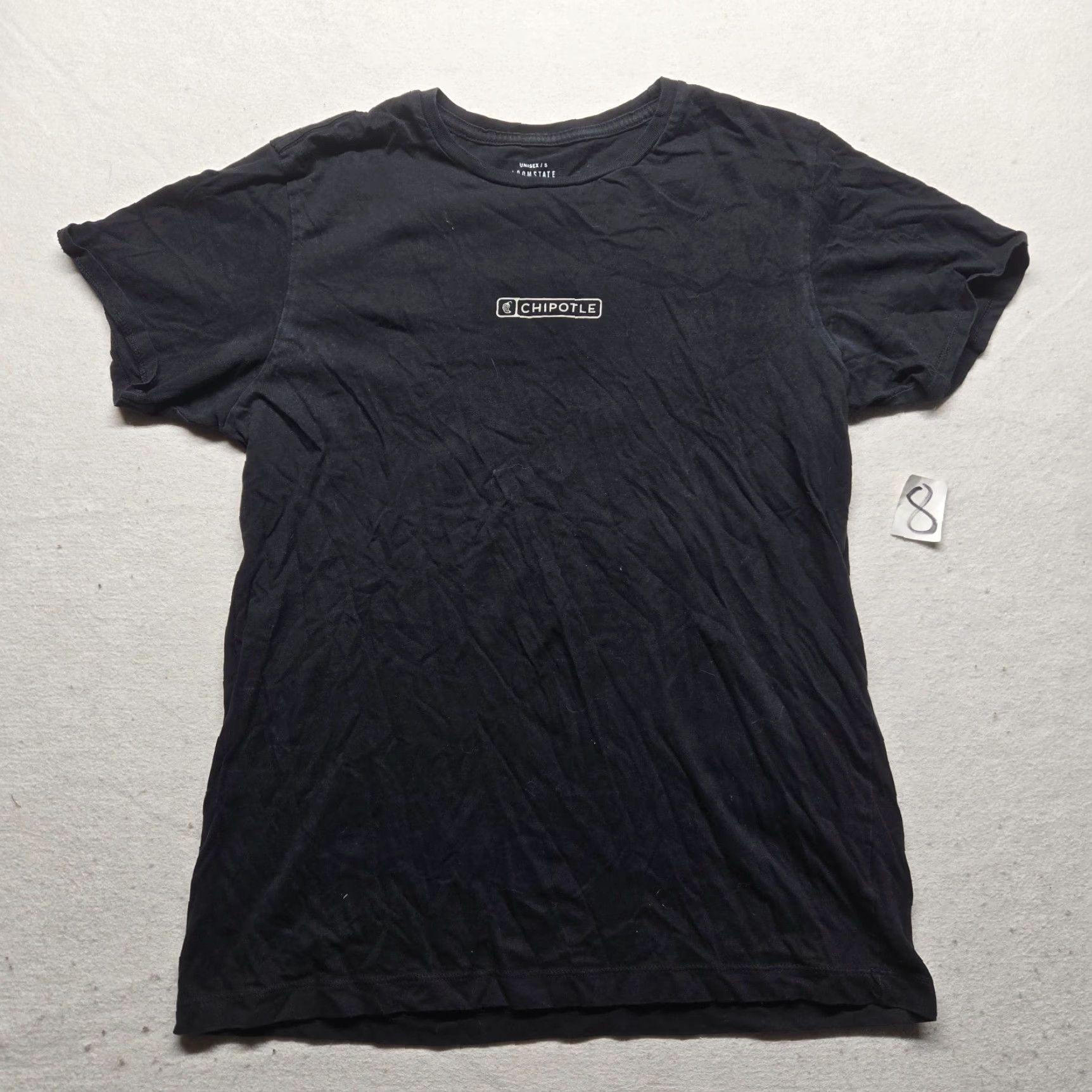 Vintage Chipotle Shirt Black S Small - Real Ingredients In Our Food Graphic Tee Mens Shirt 2010s 90s Theme Size US S / EU 44-46 / 1 - 2 Thumbnail