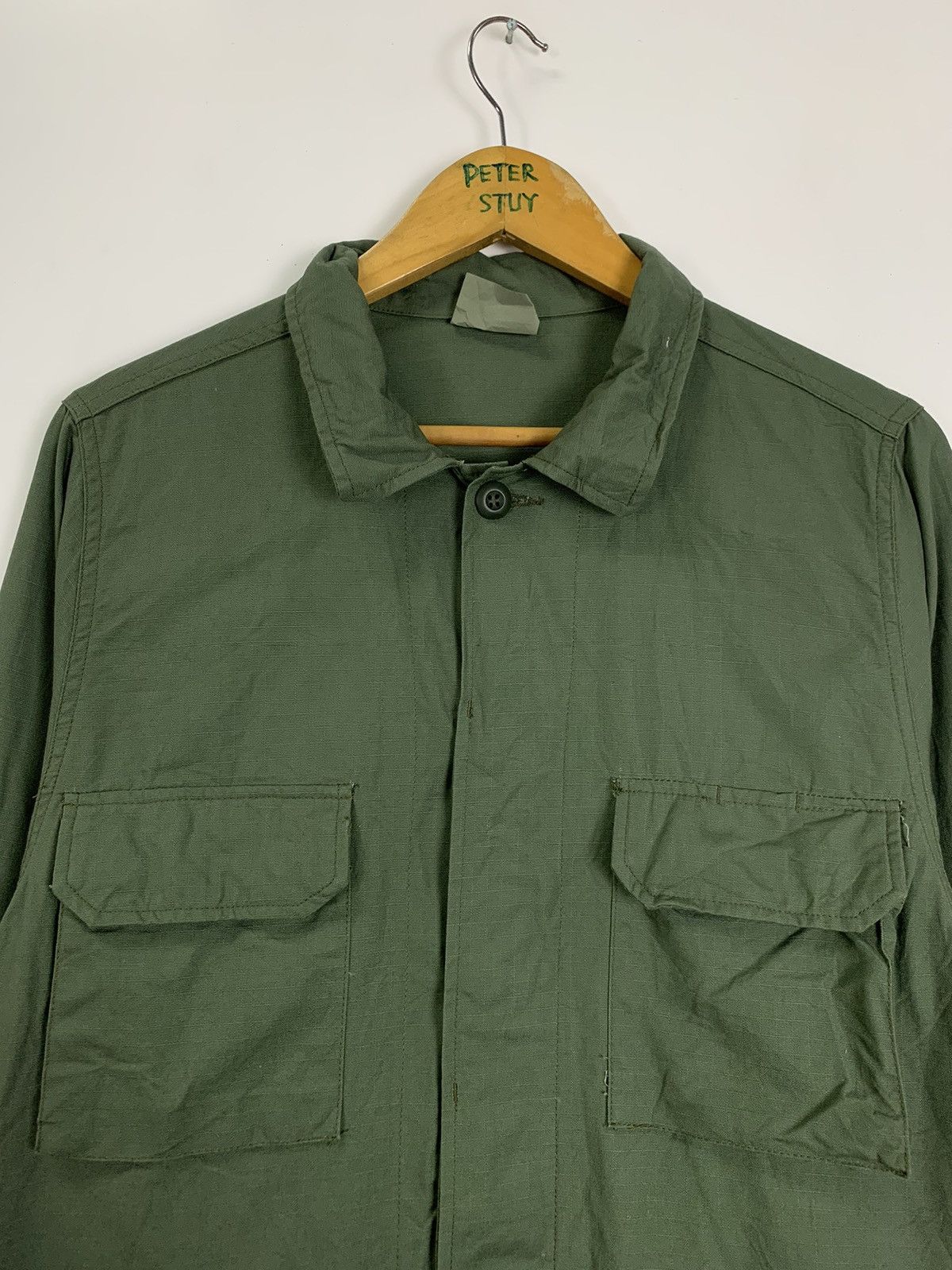 Field & Stream × Vintage Vintage 90s Military Field Jacket Size US S / EU 44-46 / 1 - 4 Thumbnail