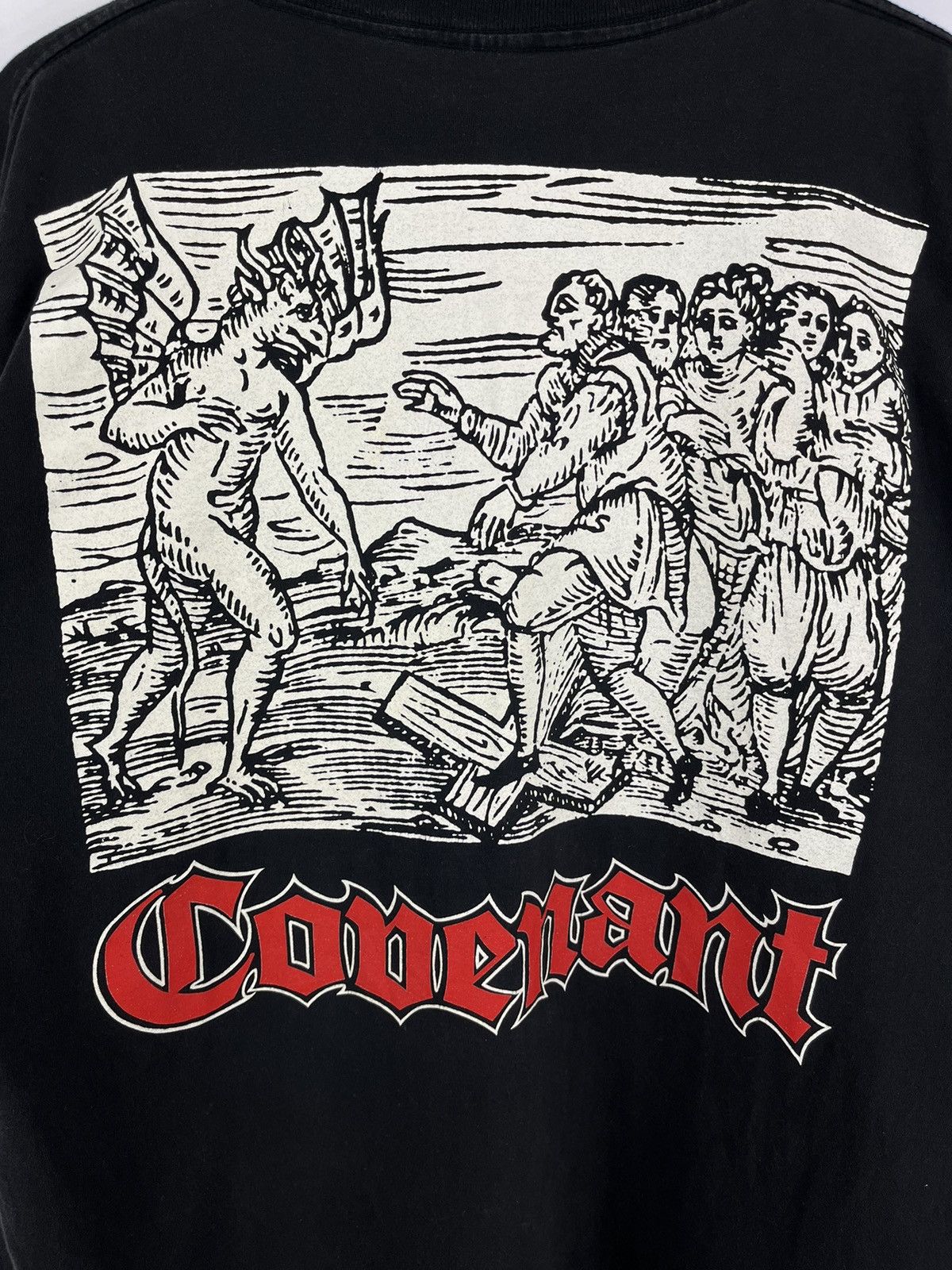 Band Tees × Vintage 90s Morbid Angel Vintage Longsleeve XL Size US XL / EU 56 / 4 - 7 Thumbnail