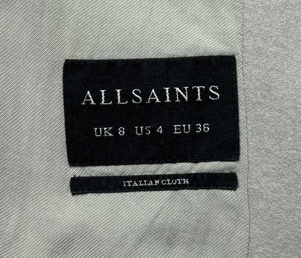 Allsaints AllSaints Ora Jacket Wool Cape Button Size S / US 4 / IT 40 - 9 Thumbnail