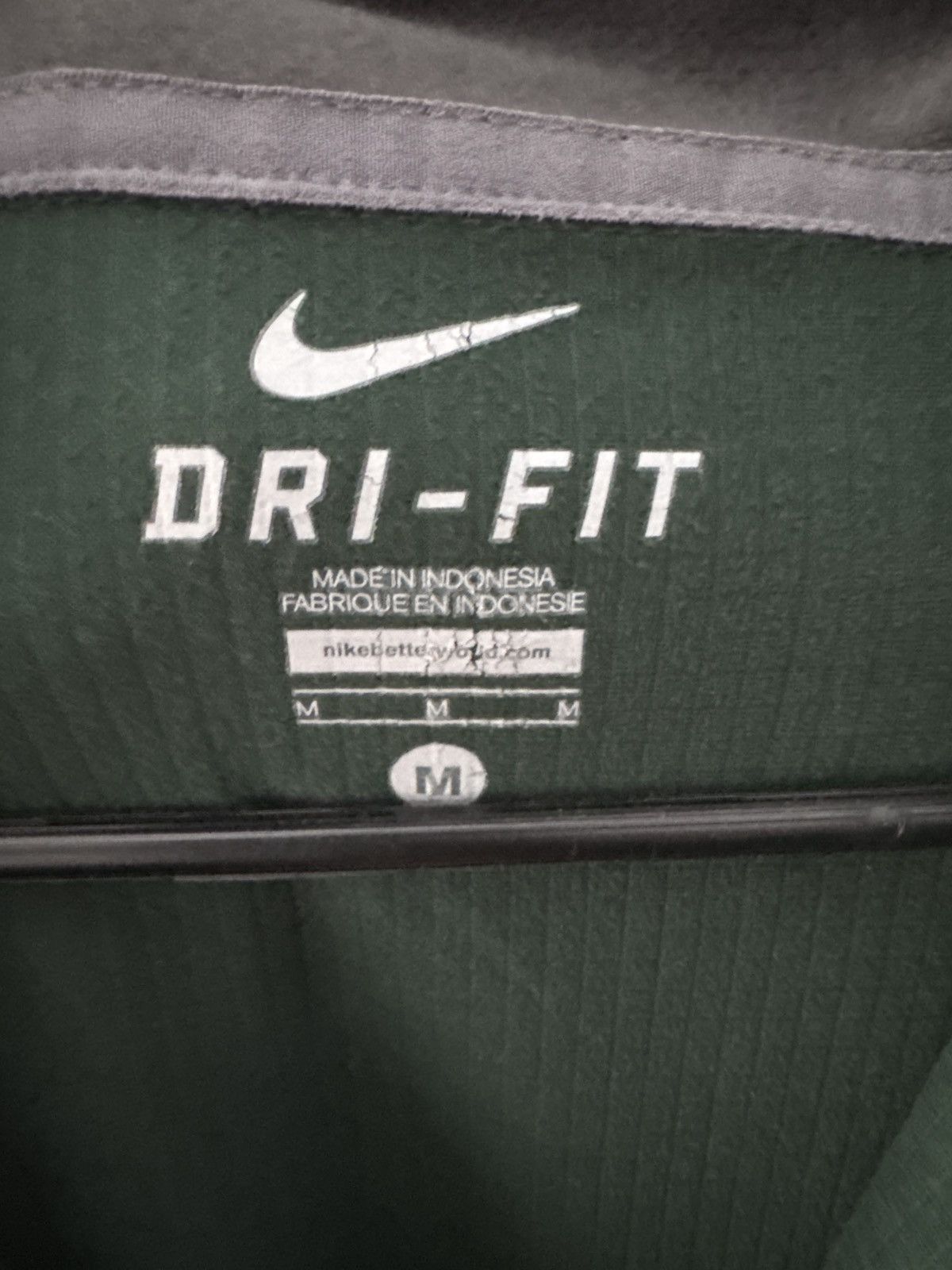 Nike Michigan State Half Zip Size US M / EU 48-50 / 2 - 4 Thumbnail