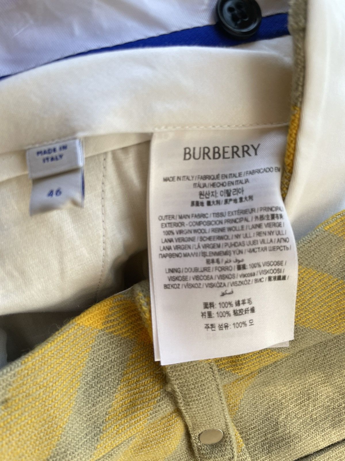 Burberry Burberry runway wool trouser by Daniel Lee Size US 30 / EU 46 - 9 Thumbnail