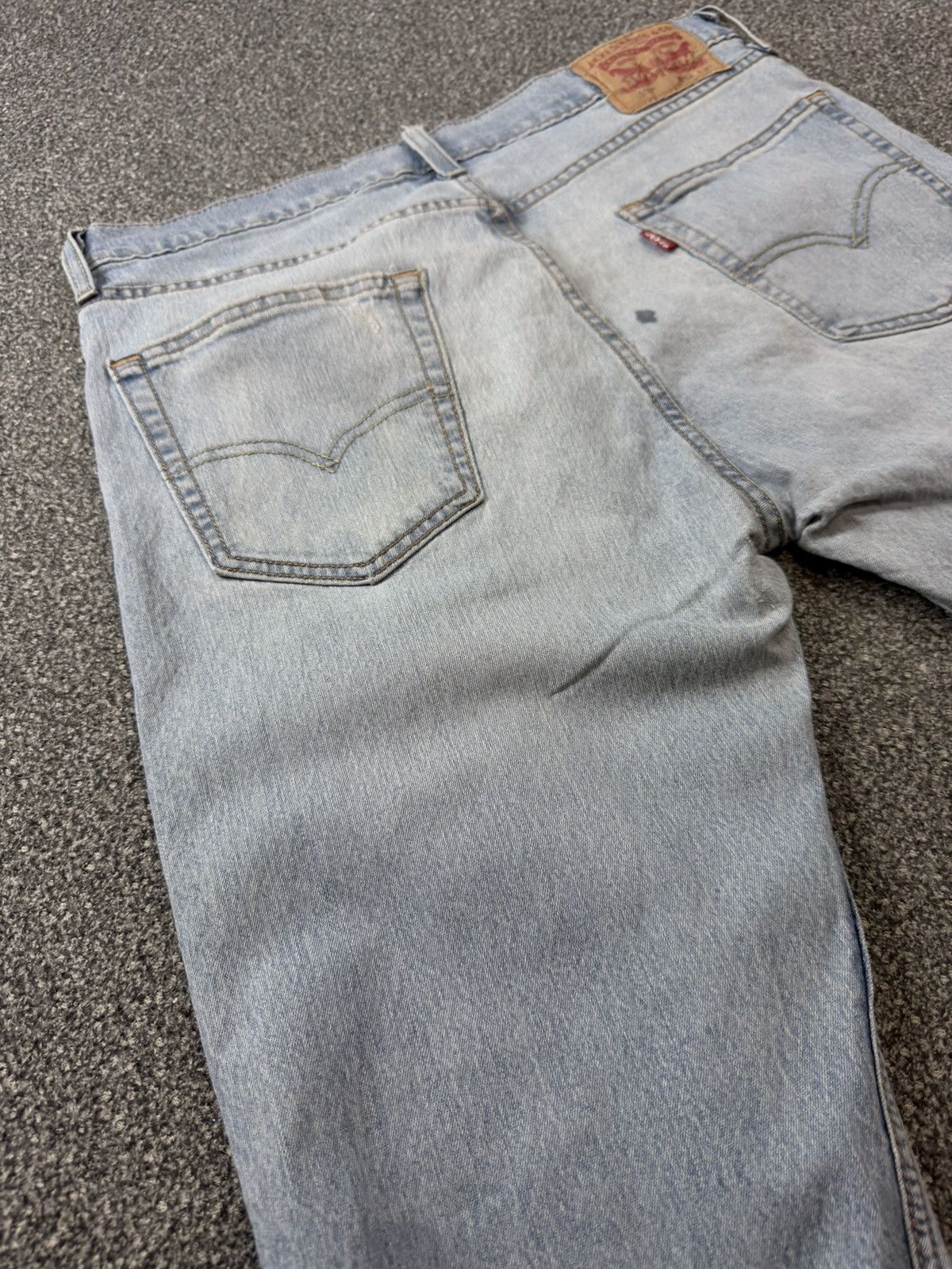 Levi's Made & Crafted Y2K Levis 502 Faded Wash Tappered Leg Denim Jeans Archive Size US 34 / EU 50 - 11 Thumbnail