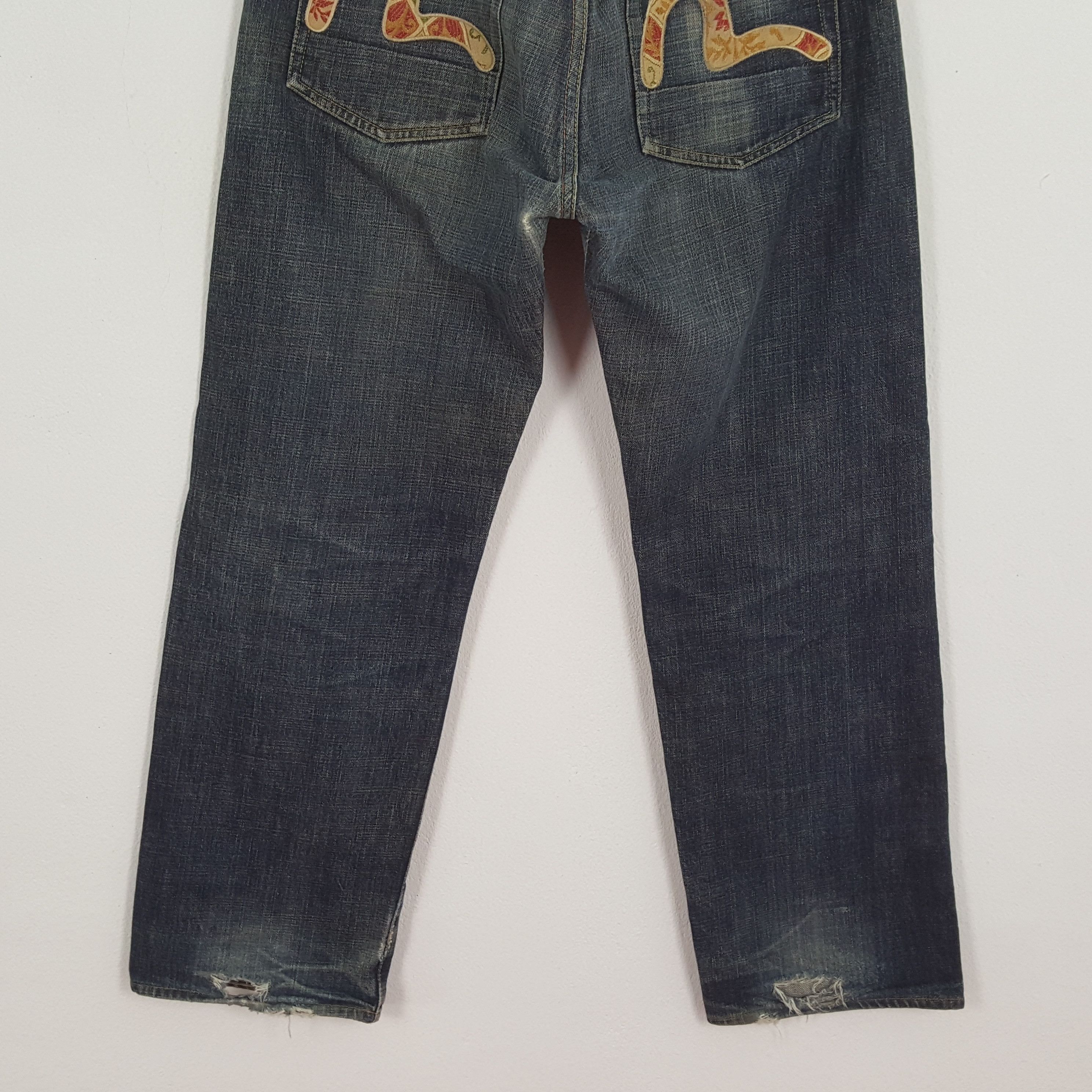 Evisu × Japanese Brand × Vintage EVISU Japanese Brand Streetwear Custom Daicock Jeans Size US 30 / EU 46 - 6 Thumbnail