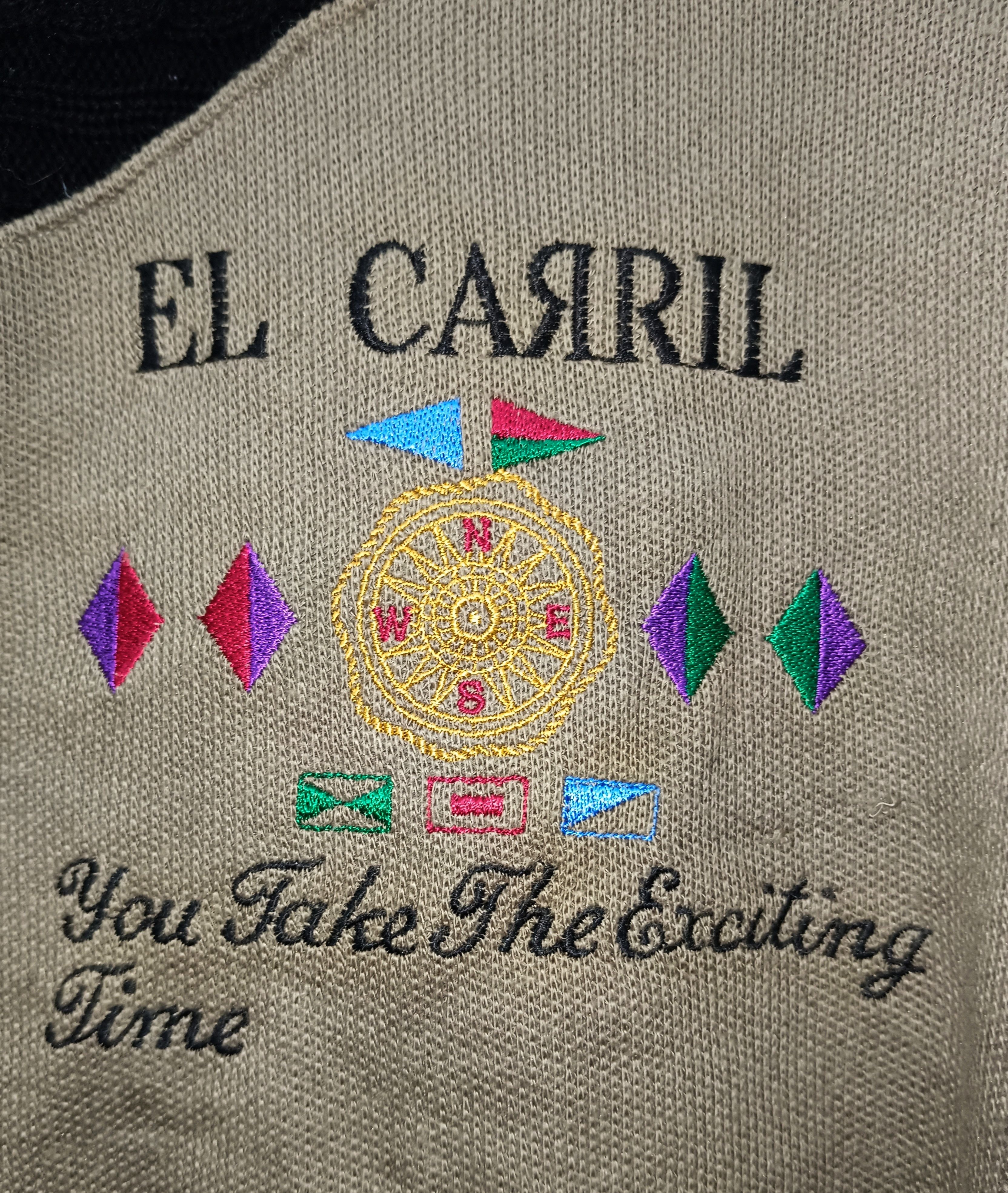 If Six Was Nine × Japanese Brand Vintage Japanese Brand El Carril Sweatshirt Size US L / EU 52-54 / 3 - 4 Thumbnail