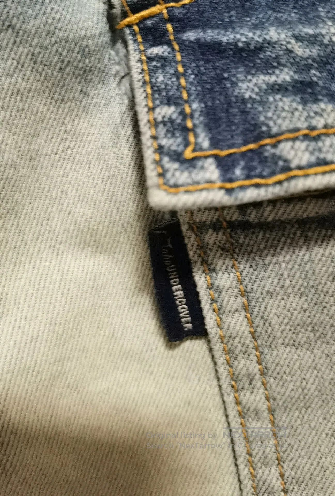 Undercover designer patchwork denim pants by john undercover. Size 28" / US 6 / IT 42 - 5 Thumbnail
