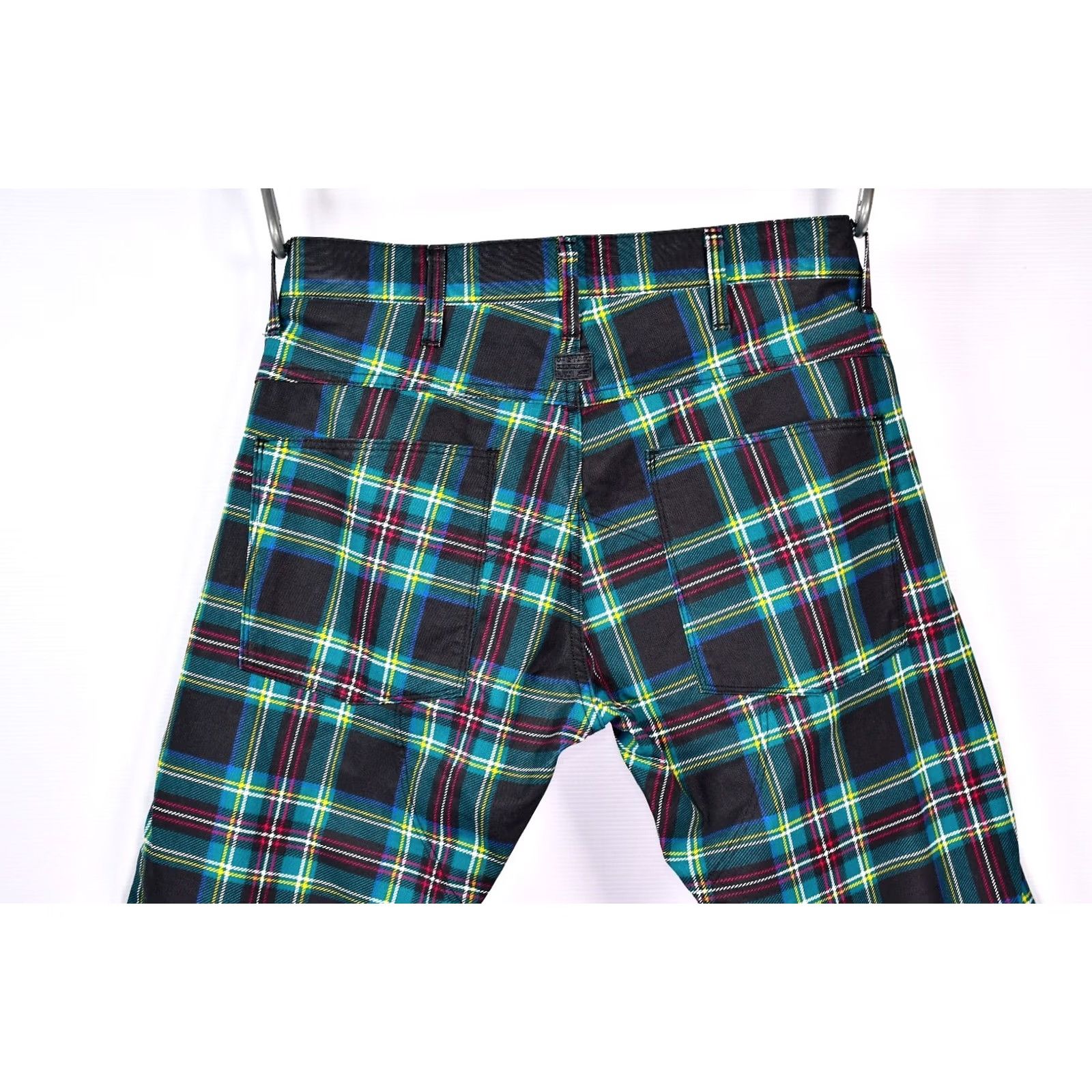 G-Star G-Star Pharrell Williams 5622 3D Tapered Royal Stewart Black Tartan Print Jeans Mens W32 L32 Size US 32 / EU 48 - 4 Thumbnail