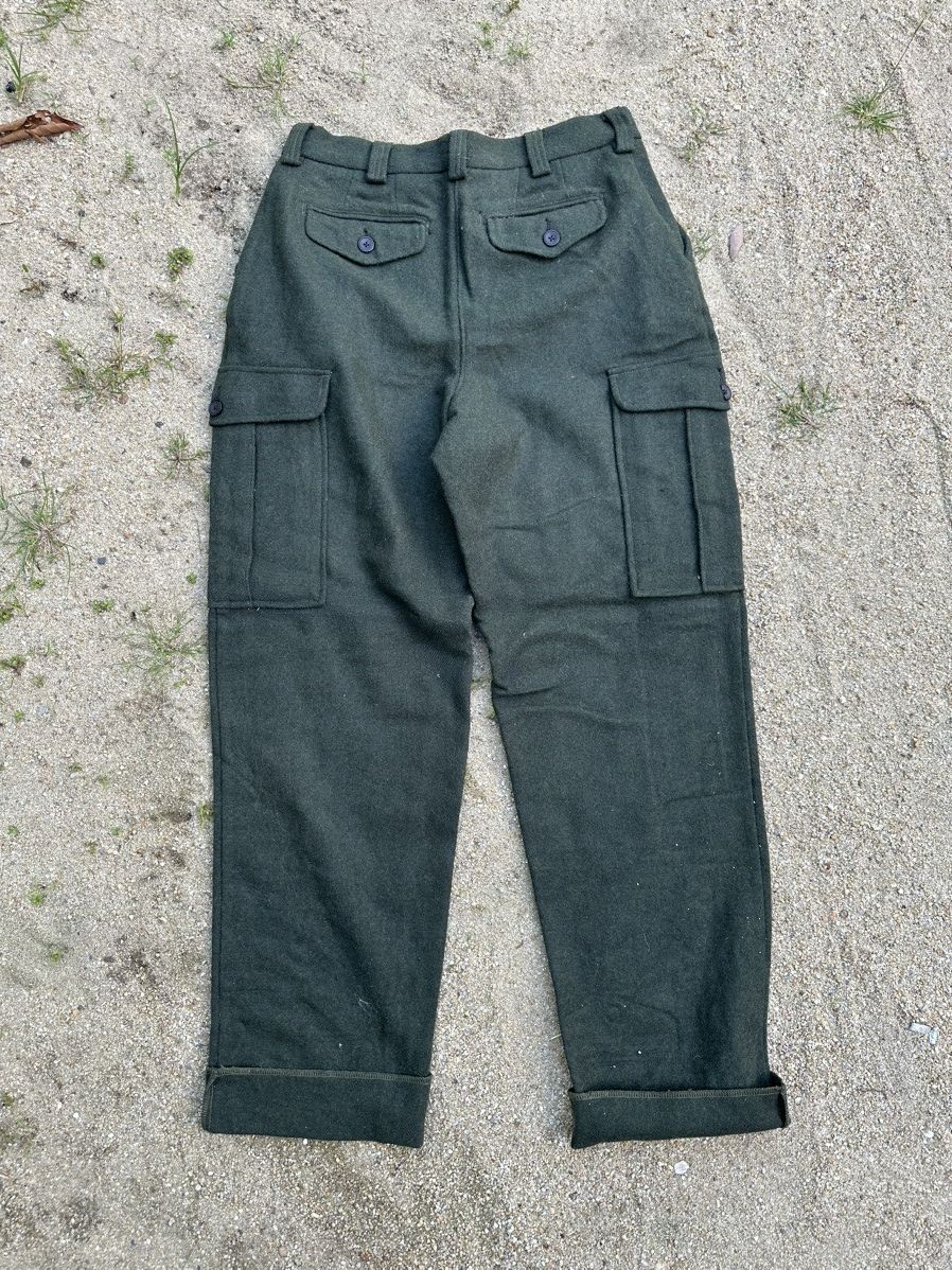 L.L. Bean Vtg L.L Bean Cargo Pants Wool Size US 32 / EU 48 - 2 Thumbnail