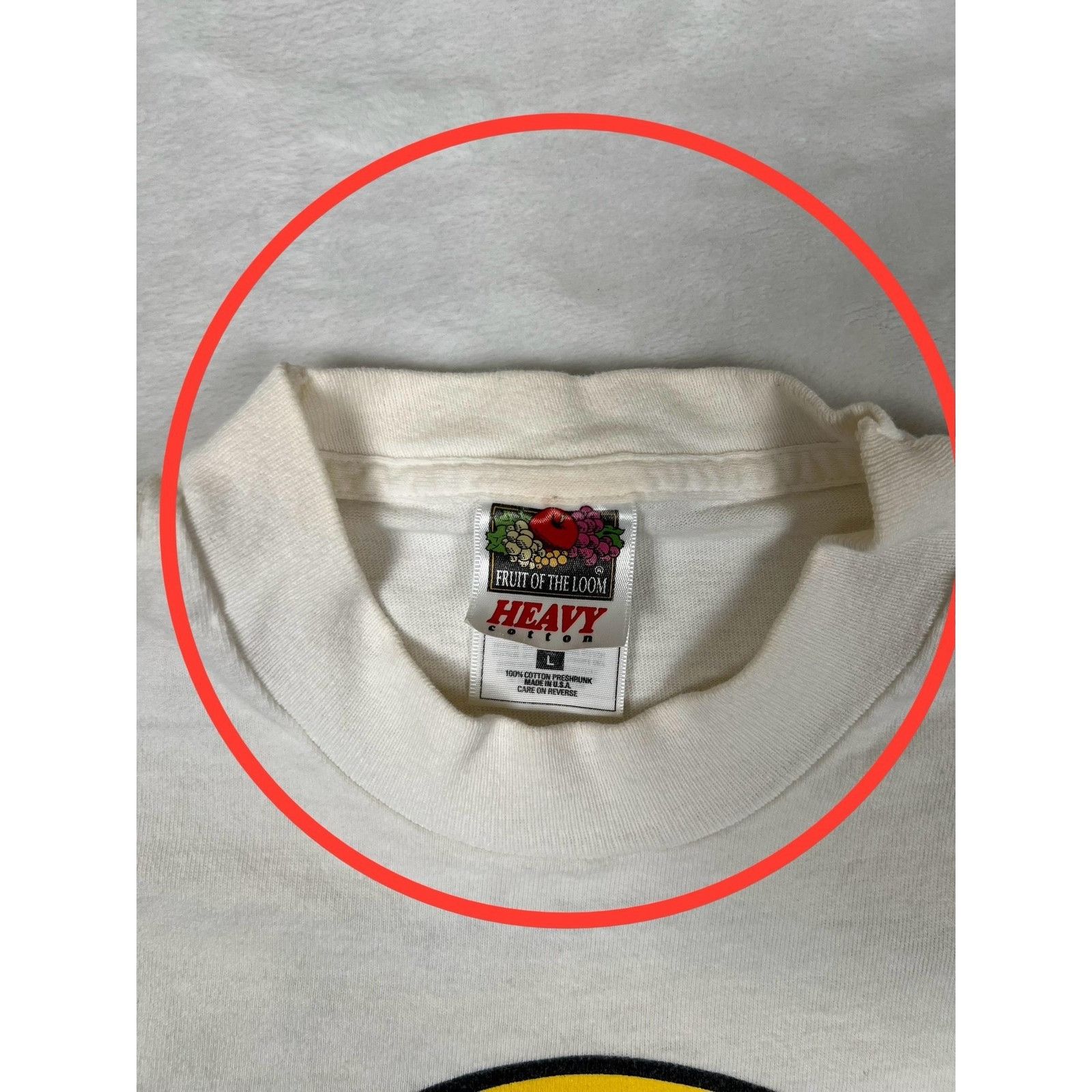 Fruit Of The Loom Vintage Canyon Classic Century 97 T-Shirt Mens Large White B Size US L / EU 52-54 / 3 - 5 Thumbnail