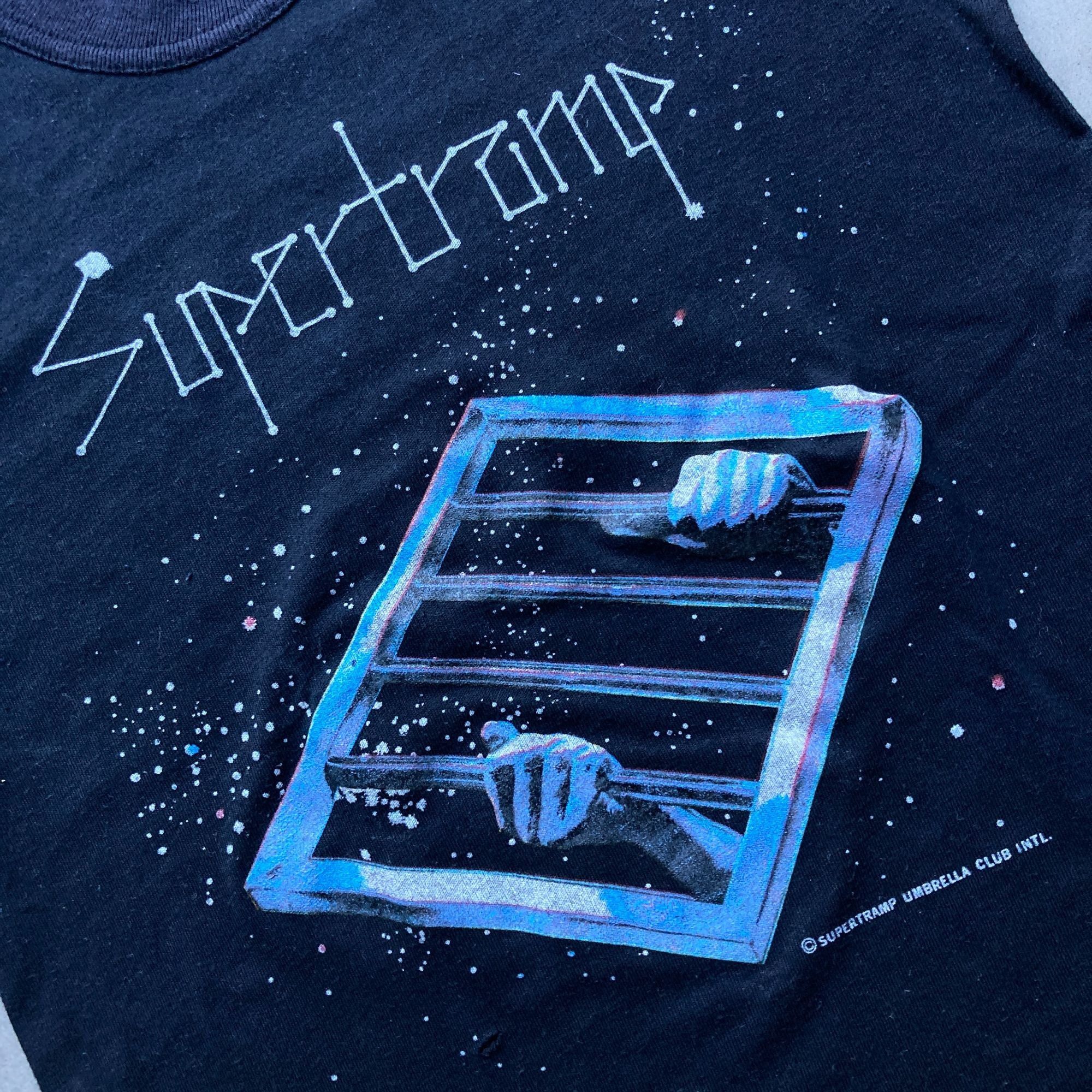Electric Visual Supertramp 1974 Crime Of The Century Album, Size S, 70s Vint Size US S / EU 44-46 / 1 - 2 Thumbnail