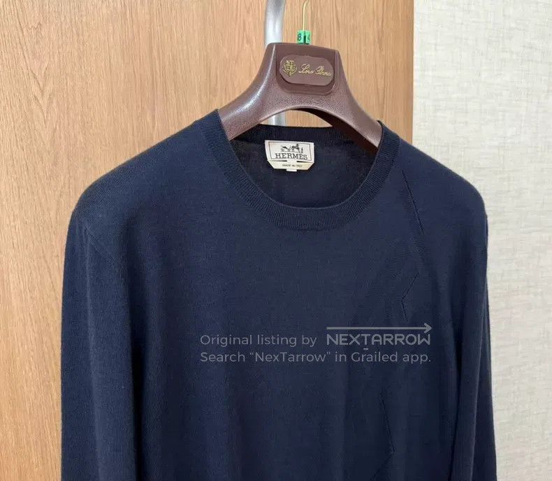 Hermes Hermes Men's Knitted Sweater Size US S / EU 44-46 / 1 - 2 Thumbnail