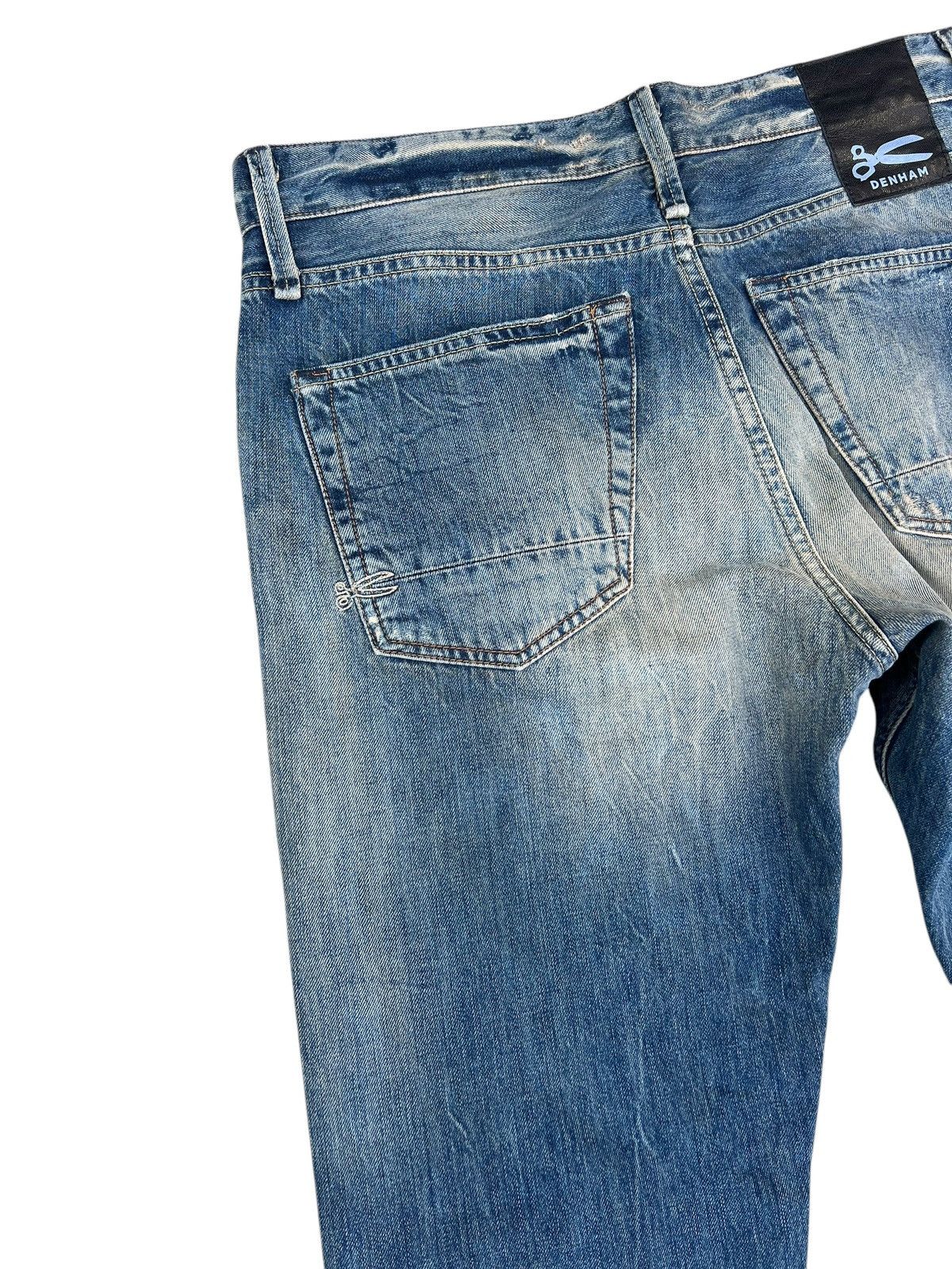DENHAM Mud Wash Denim DENHAM Razor Slim Fit Jeans Size US 32 / EU 48 - 16 Thumbnail