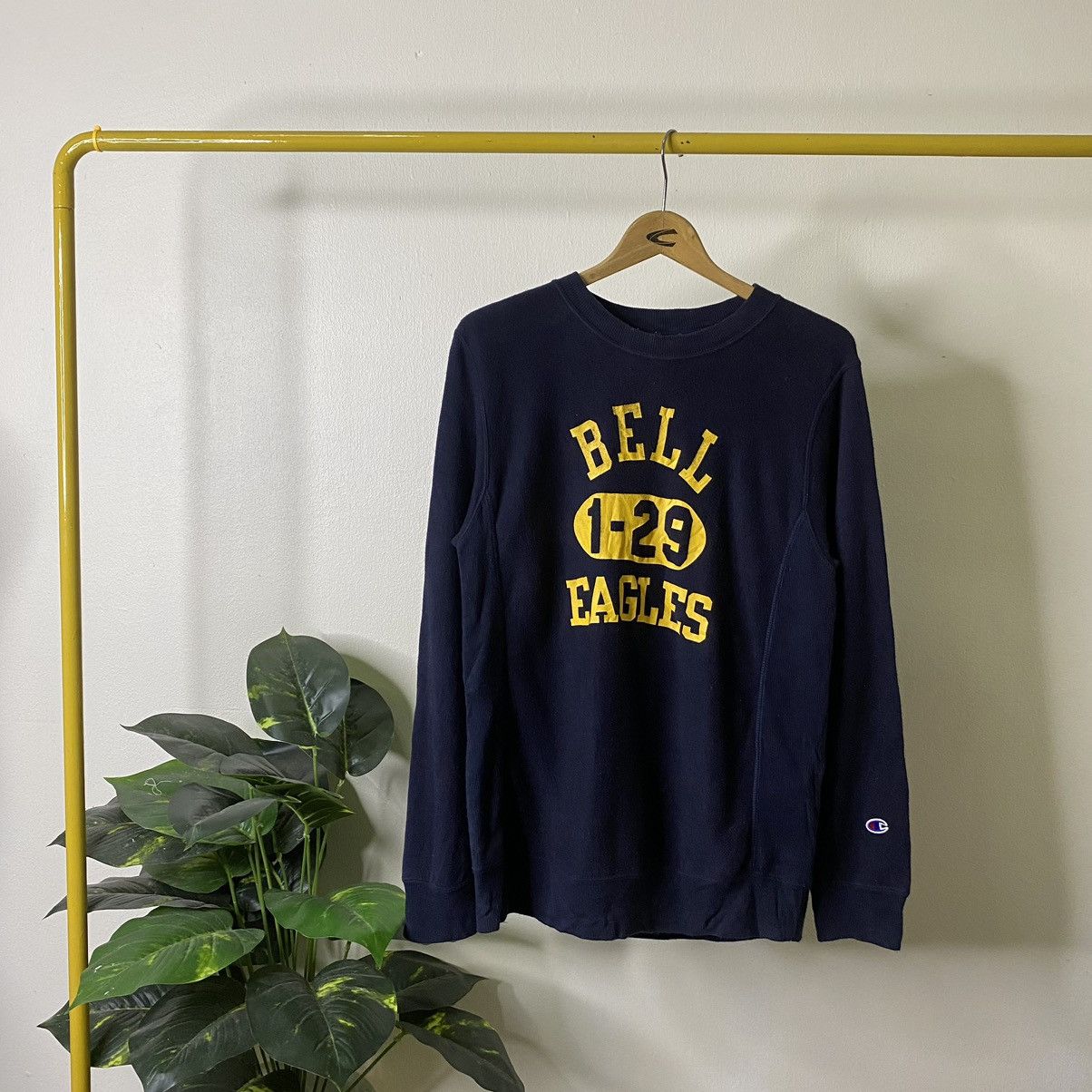 Champion × Vintage Vintage Y2K Champion x Bell Eagles High School Sweatshirt Size US M / EU 48-50 / 2 - 1 Thumbnail
