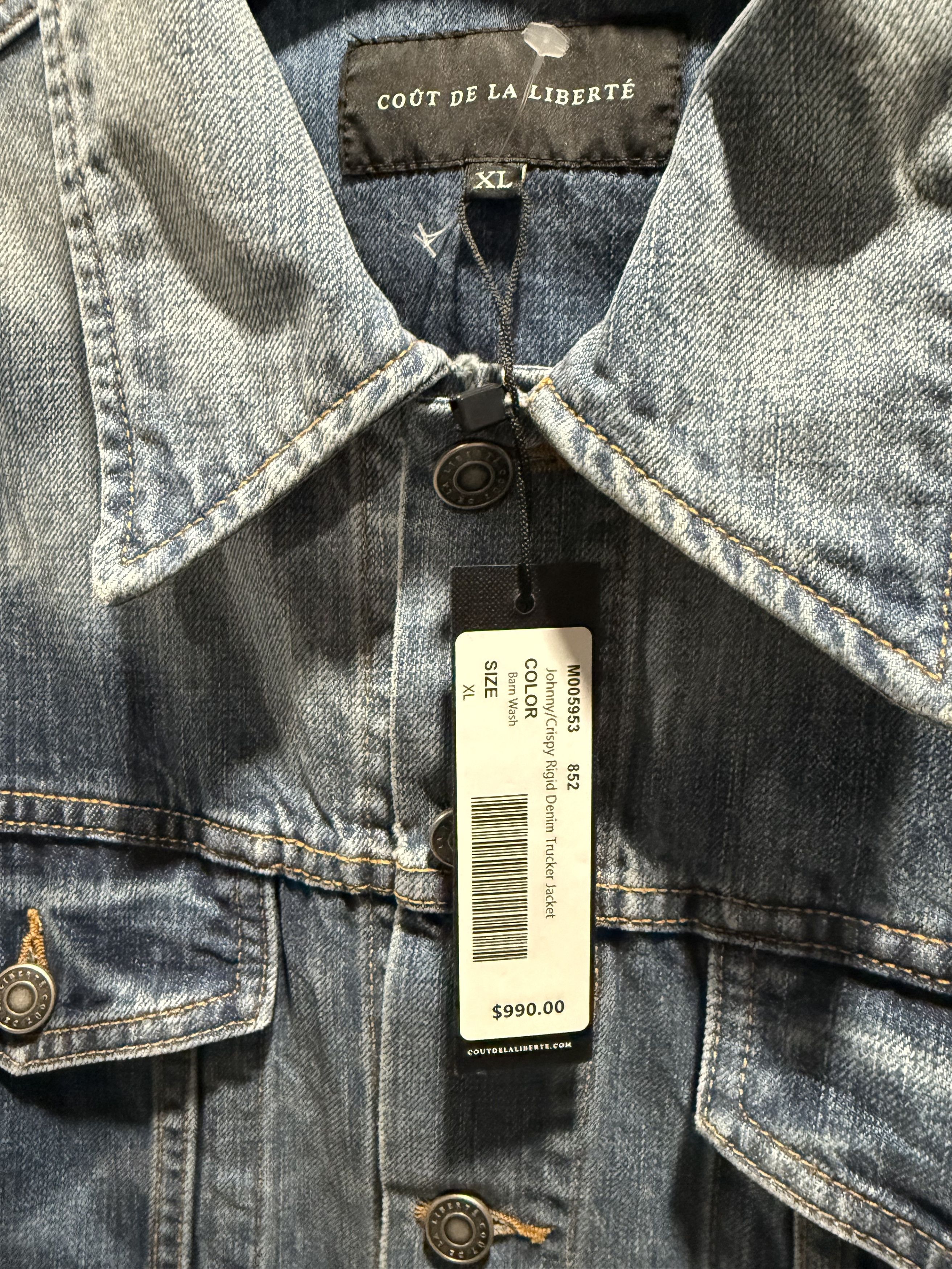 Cout de la Liberte Denim tears levi's denim jacket Size US XL / EU 56 / 4 - 4 Thumbnail