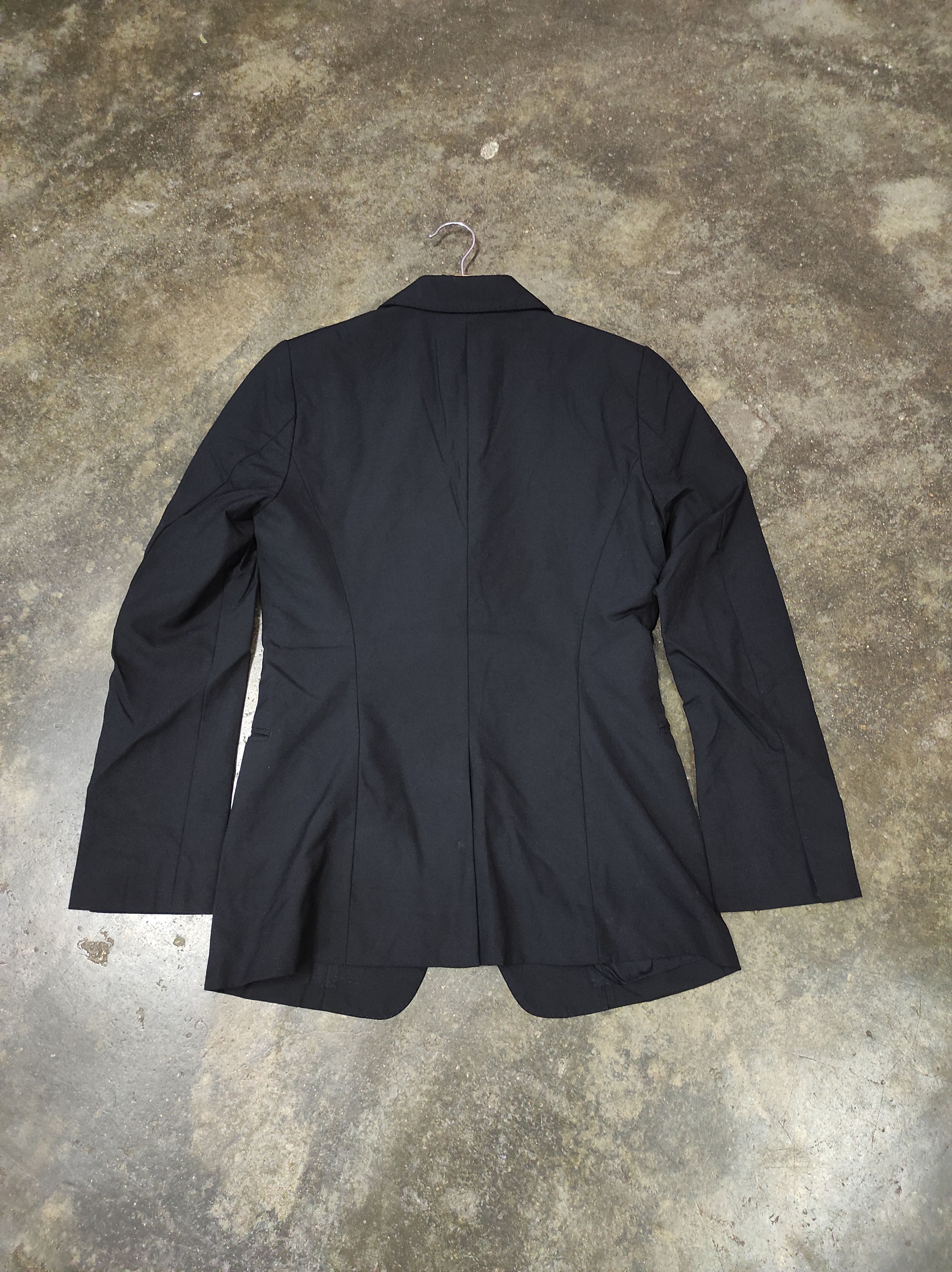 Jil Sander × Uniqlo UNIQLO X JIL SANDER BLACK BLAZER COAT Size S / US 4 / IT 40 - 5 Thumbnail