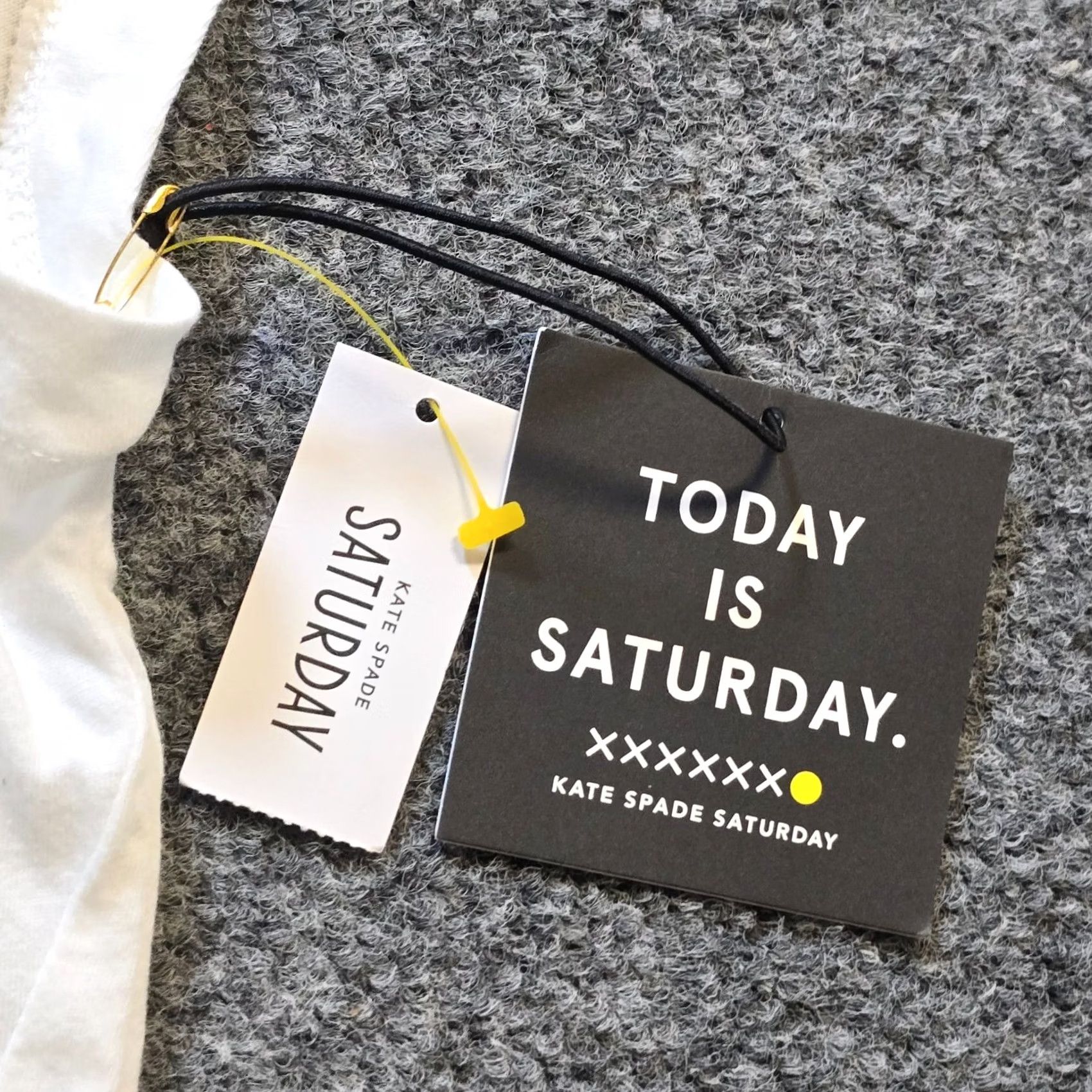 Vintage kate spade new york Top Womens T-Shirt Dolman Capsule Minimal Casual White Jersey Cotton Round Neck Short Sleeve L Regular* Size L / US 10 / IT 46 - 4 Thumbnail