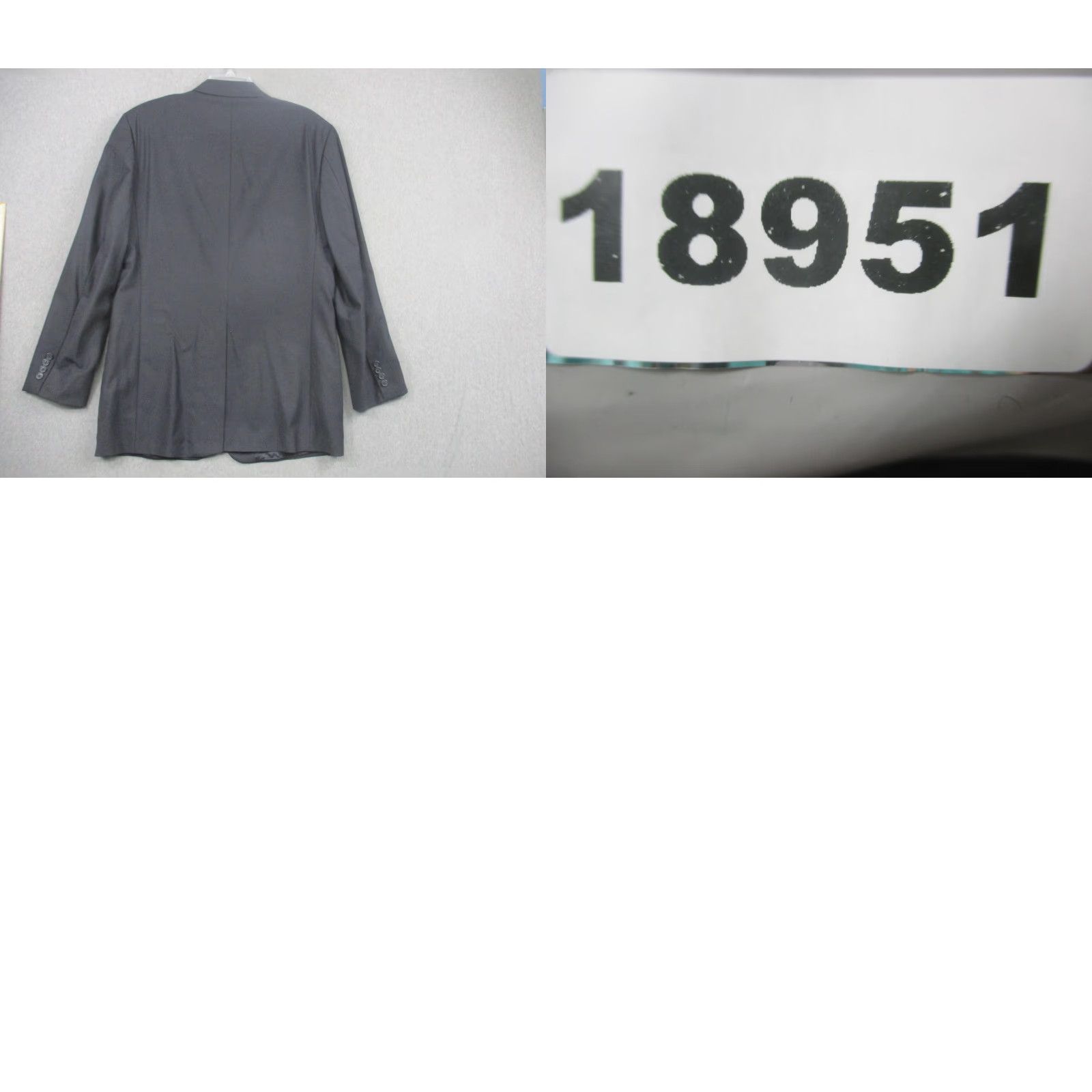 Brooks Brothers Brooks Brothers Blazer Mens 41L Gray 346 Stretch Wool Suit Jacket 2 Button Size 42R - 9 Thumbnail