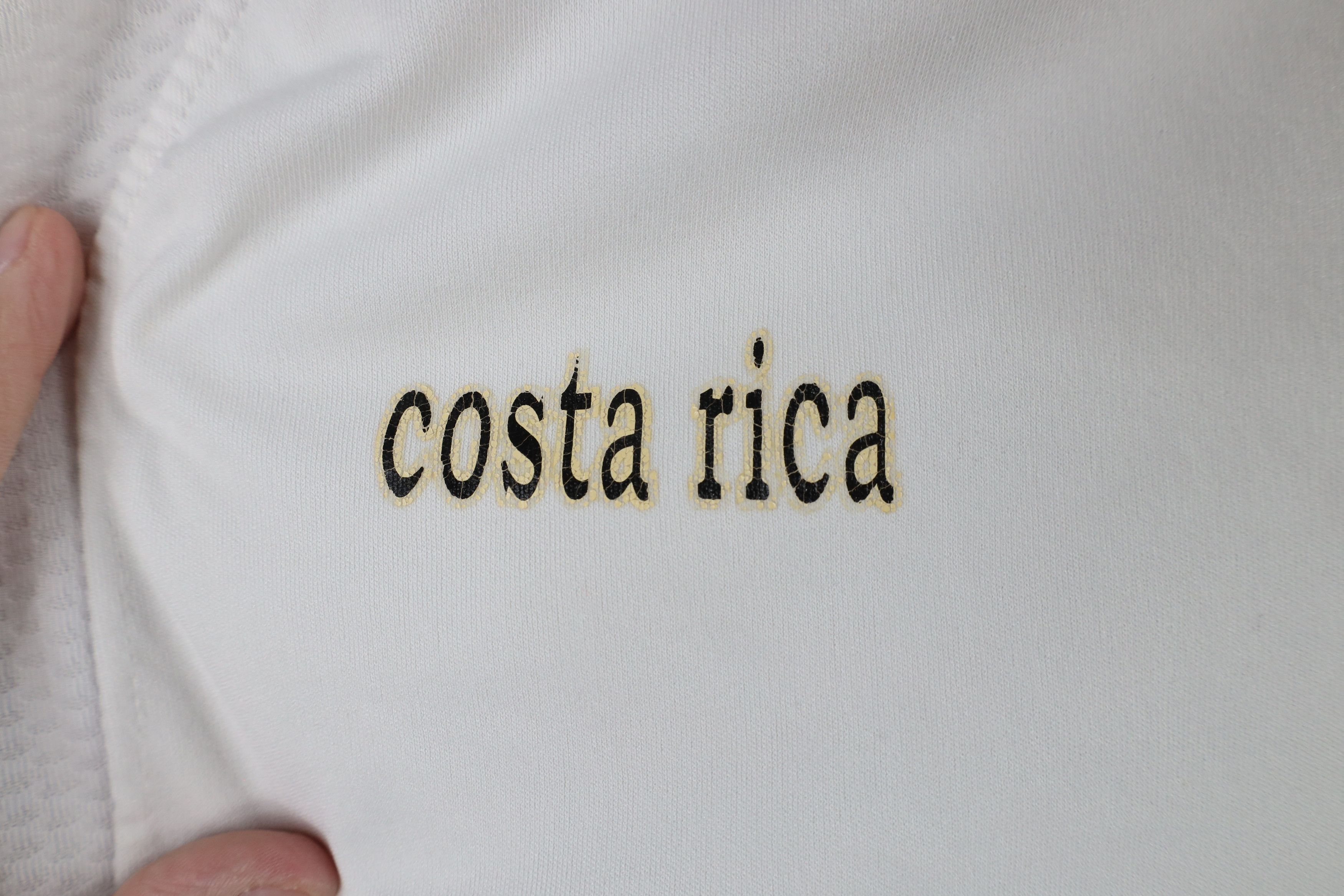 Vintage Vintage Y2K 2006 Out Costa Rica Soccer Futbol Jersey White Size US M / EU 48-50 / 2 - 4 Thumbnail