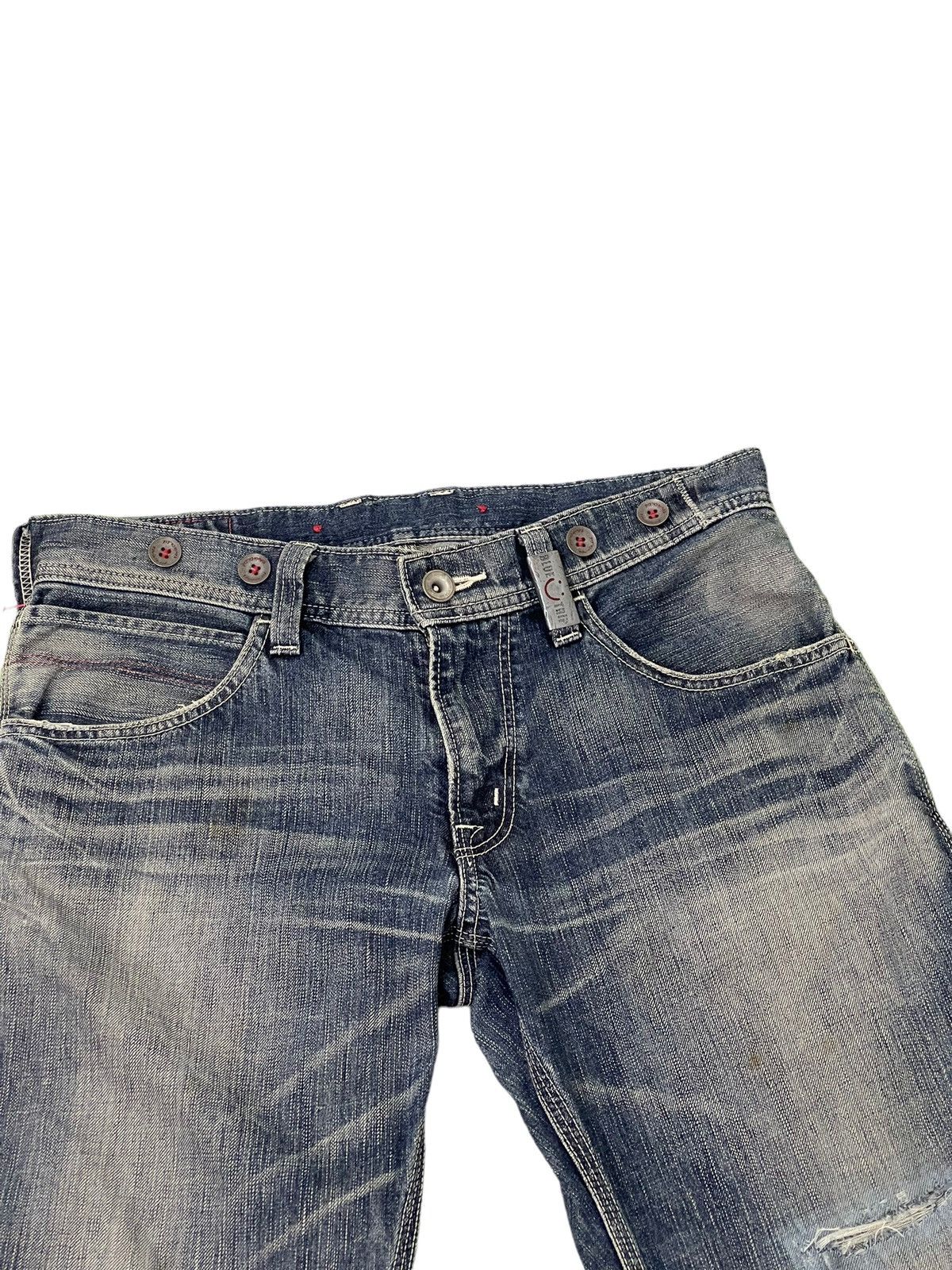 Edwin Carpenter Jeans Edwin Distress Faded Regular 7🟦4 Size US 32 / EU 48 - 17 Thumbnail