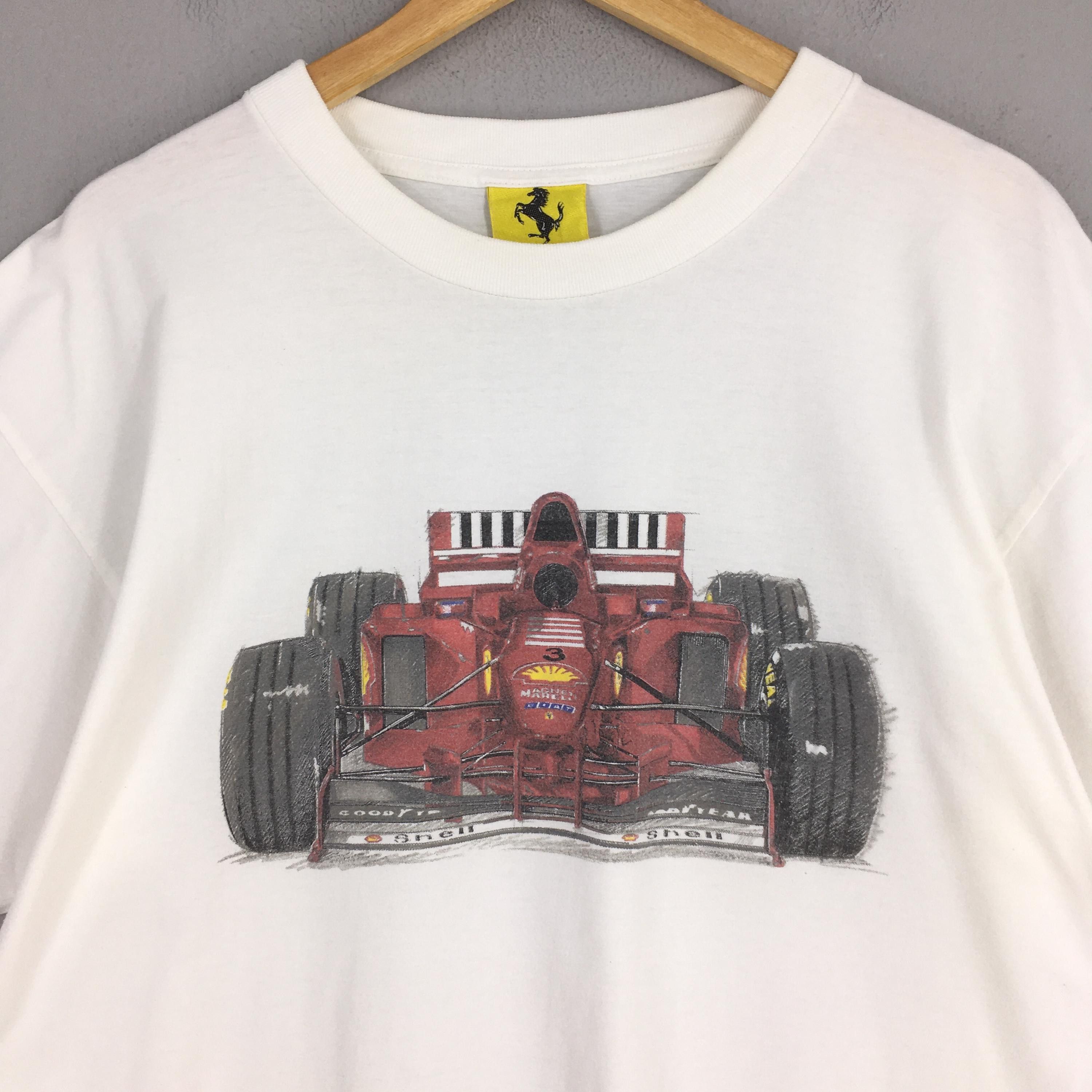 Ferrari Vintage Ferrari Magneti Marelli Racing Tshirt XXLarge Size US XXL / EU 58 / 5 - 2 Thumbnail