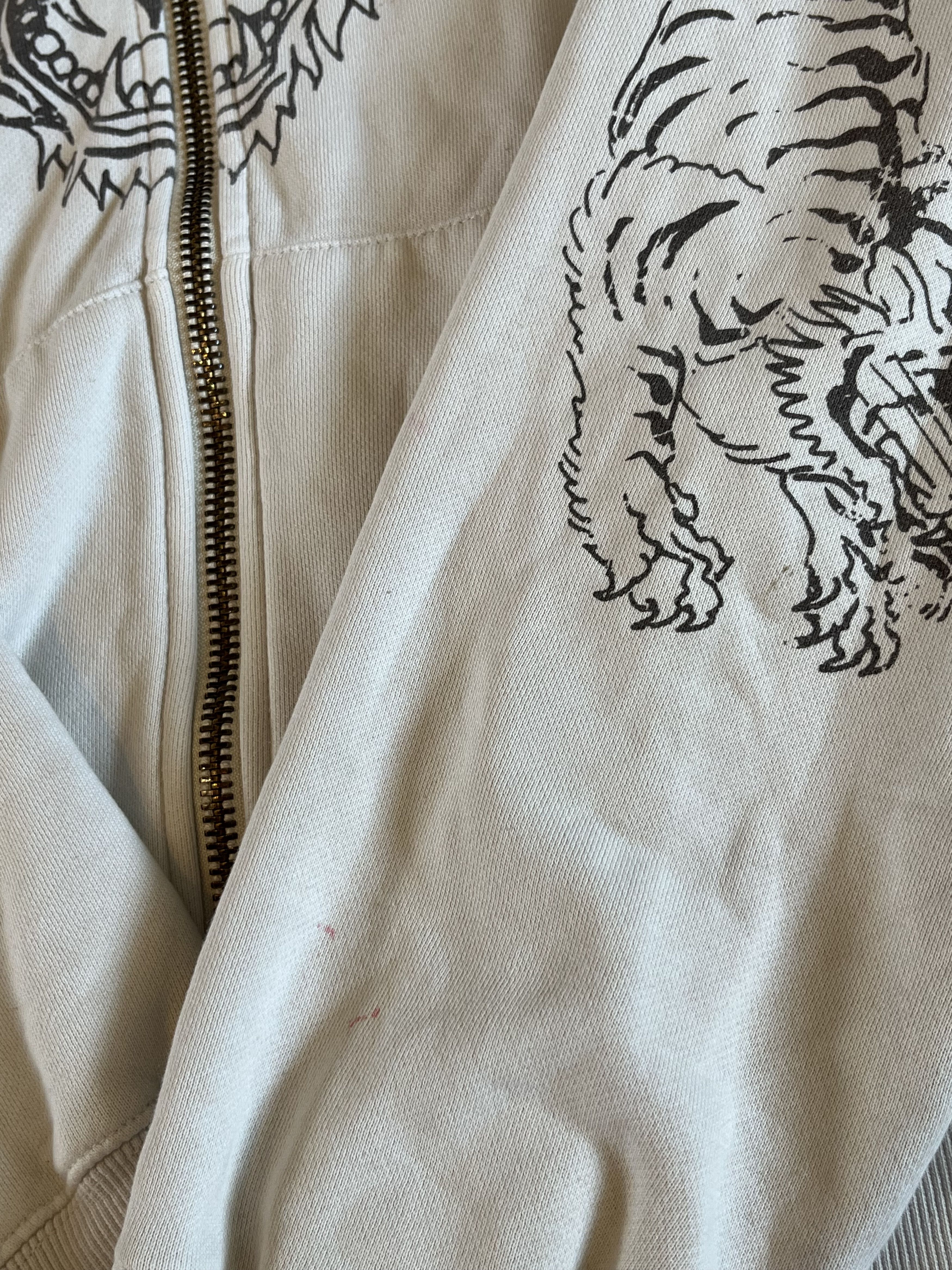 Ed Hardy Vintage y2k Ed Hardy x Urban Outfiters Zip Hoodie Size US M / EU 48-50 / 2 - 10 Thumbnail