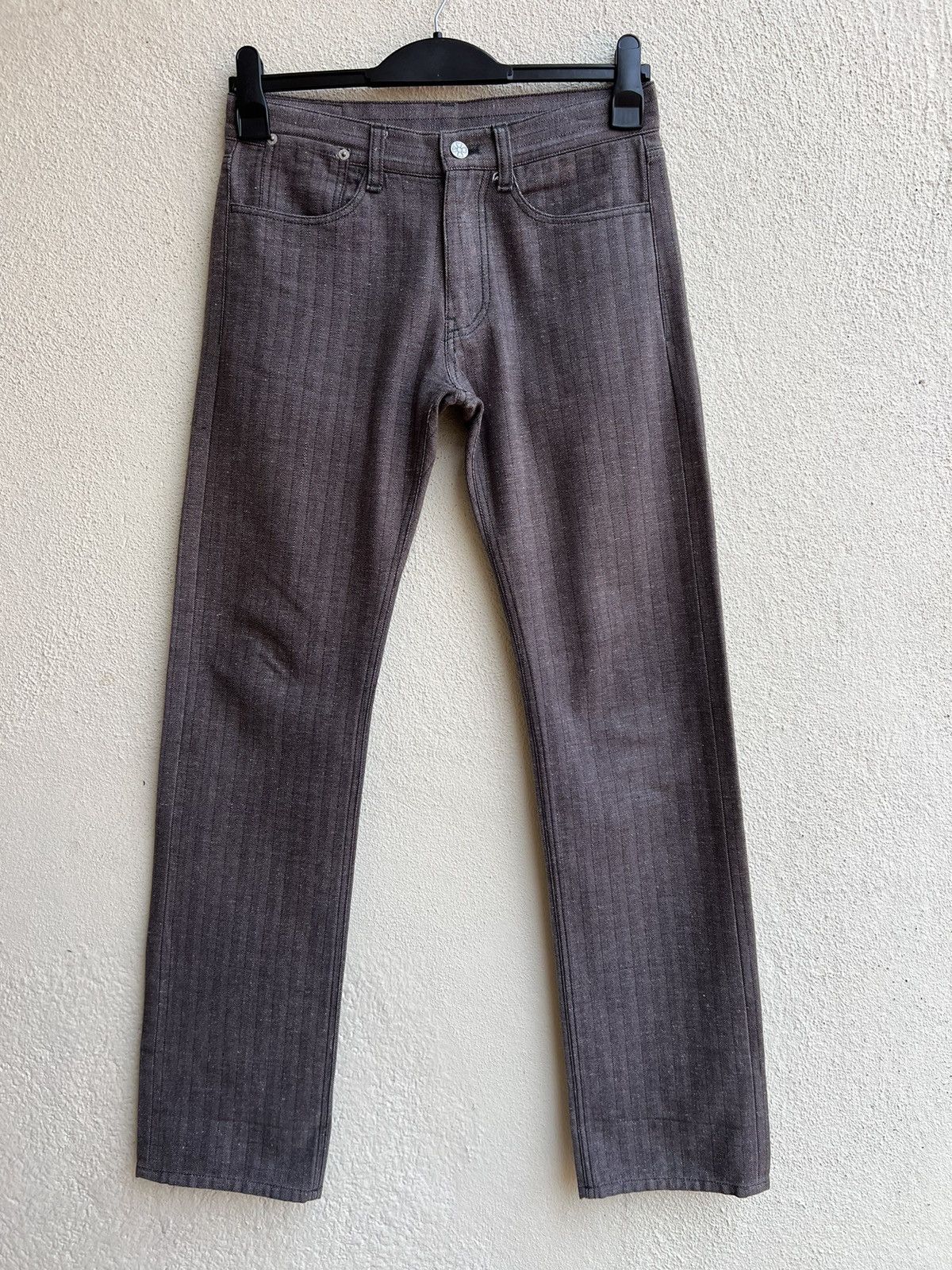 Hysteric Glamour Vintage 1990s Ozone Rocks HBT Striped Pant Size US 29 - 6 Thumbnail
