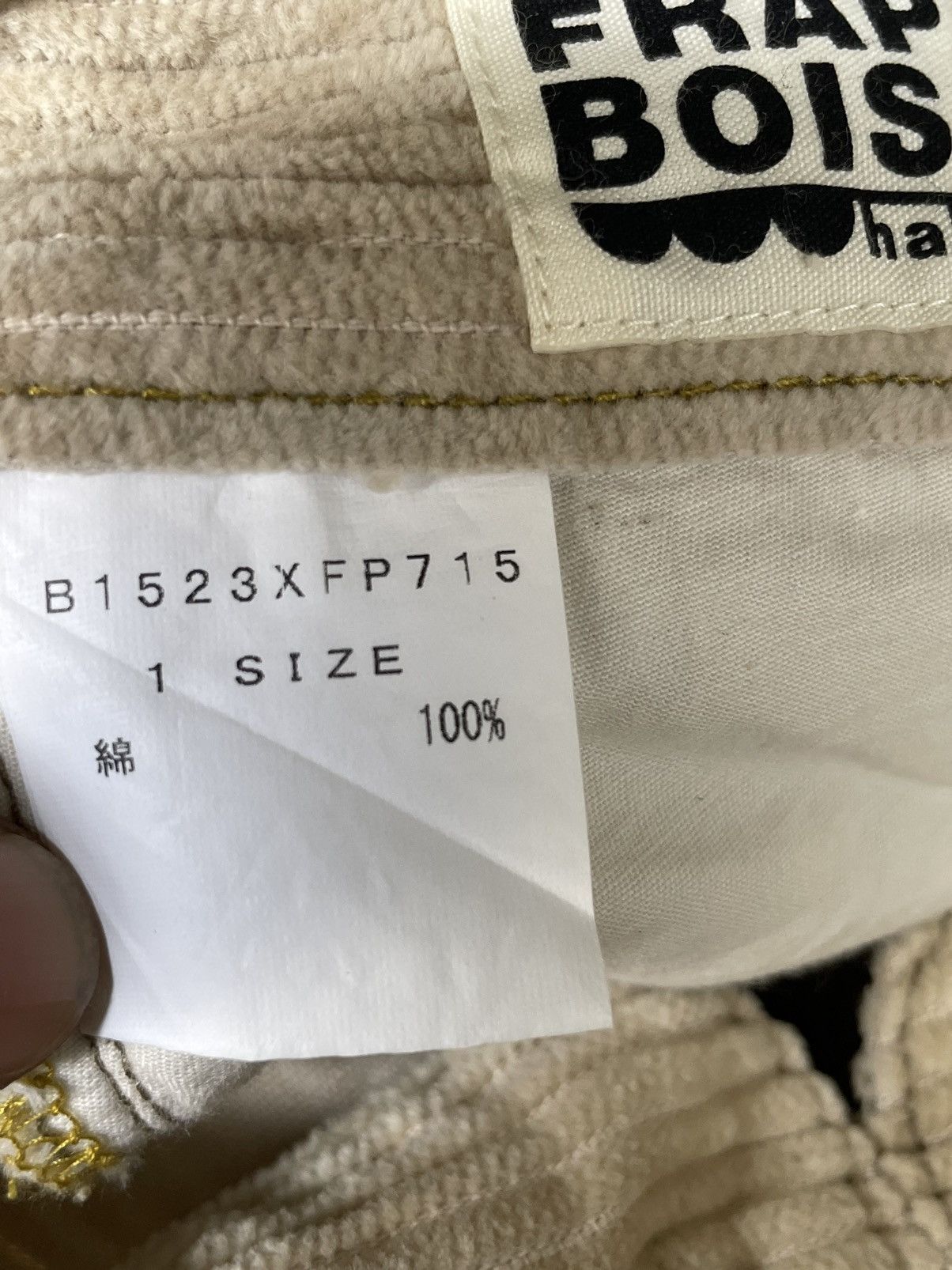 Frapbois Vintage Frapbois Drop Crotch Corduroy Pants Size US 30 / EU 46 - 17 Thumbnail