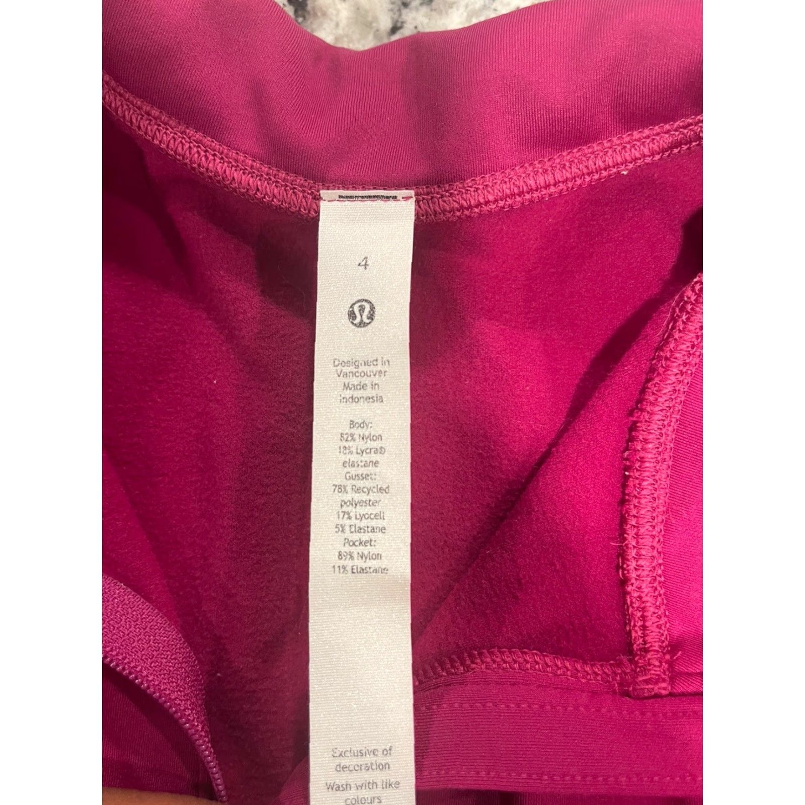 Lululemon Lululemon Tech Fleece 1/4 Zip Sweatshirt Womens Adult 4 Pink Hiking Athleisure Size S / US 4 / IT 40 - 2 Thumbnail