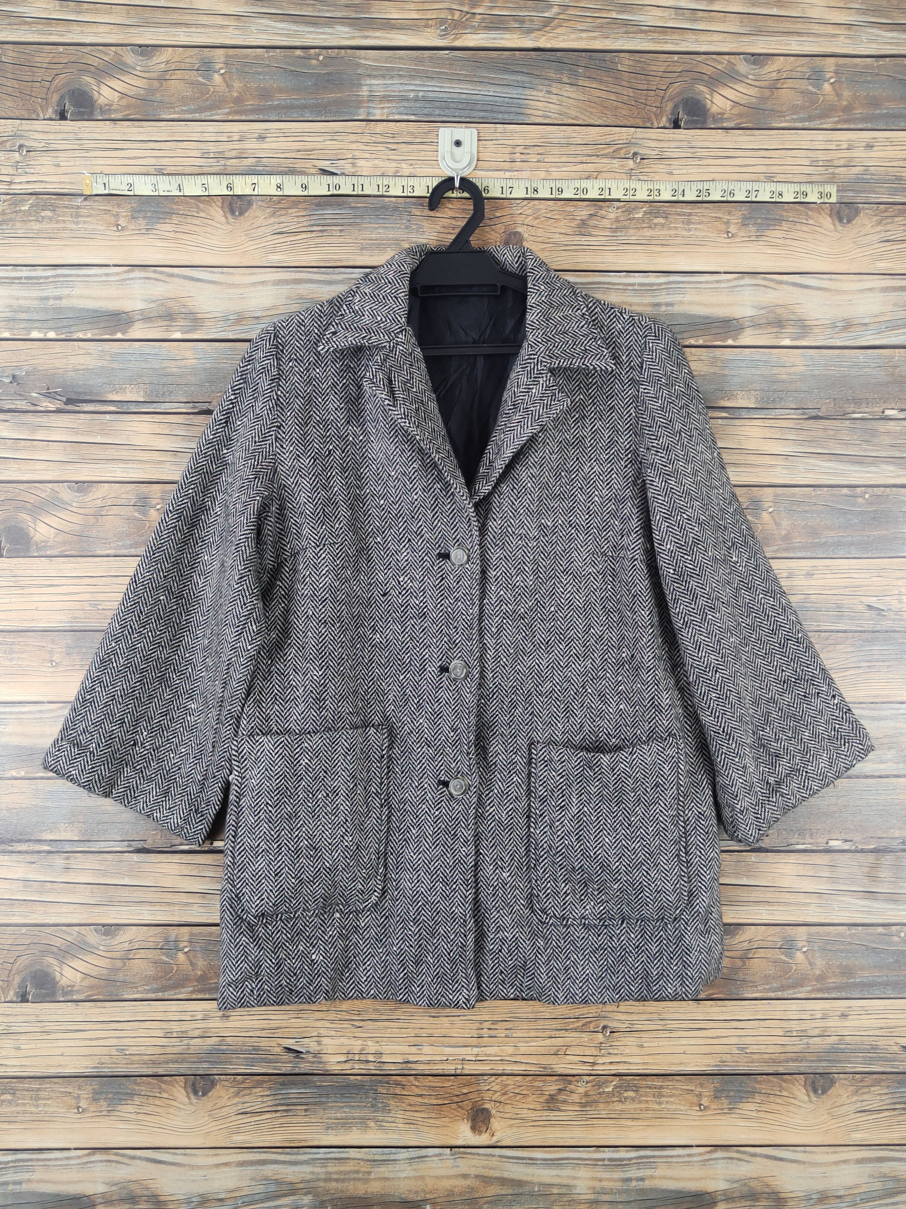 Japanese Brand × Vintage Vintage Japanese Brand Black White Jackets Size M / US 6-8 / IT 42-44 - 1 Thumbnail