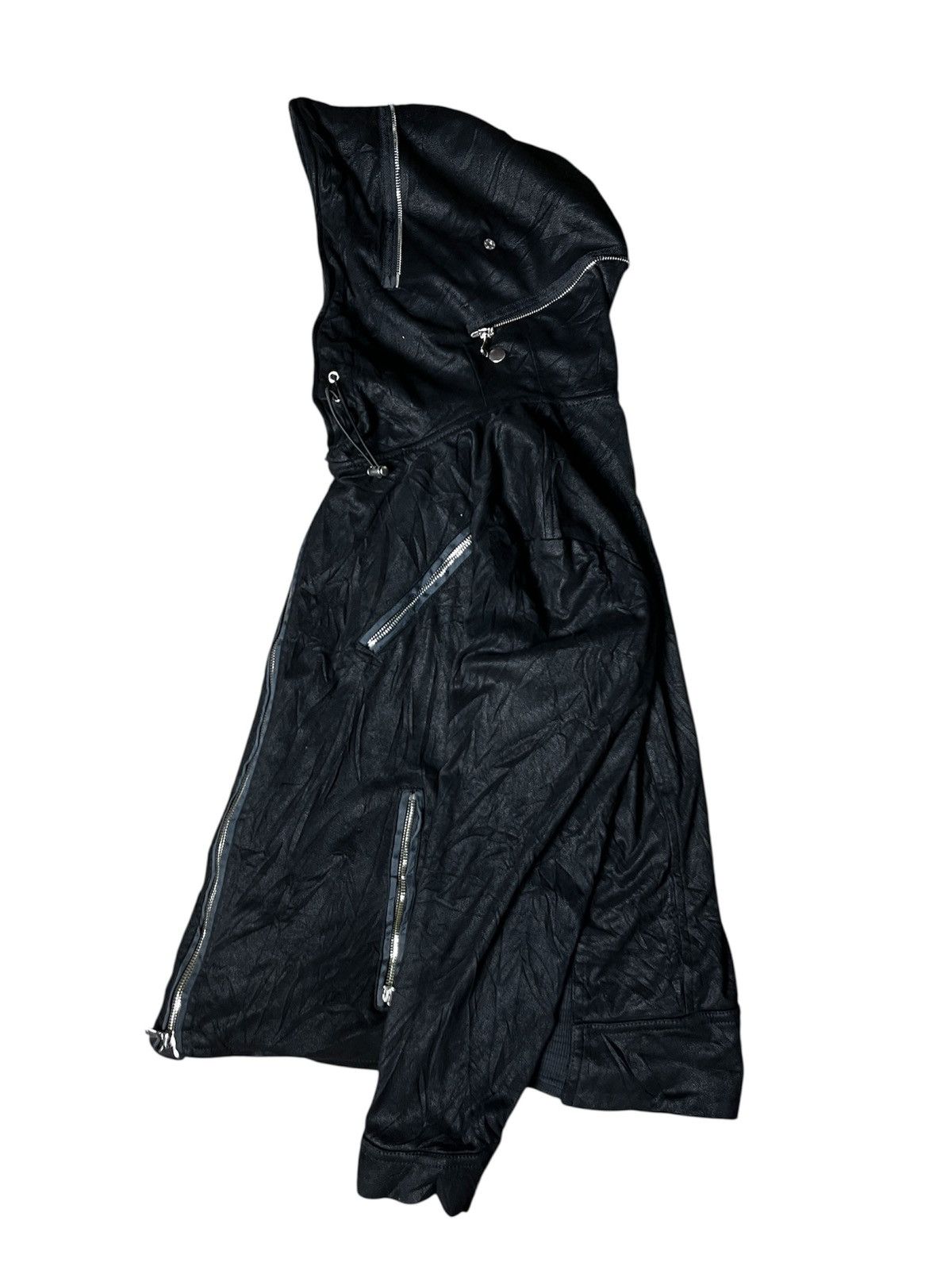 Johnny wolf Buffalo Bobs Asymmetric Waxed Jacket