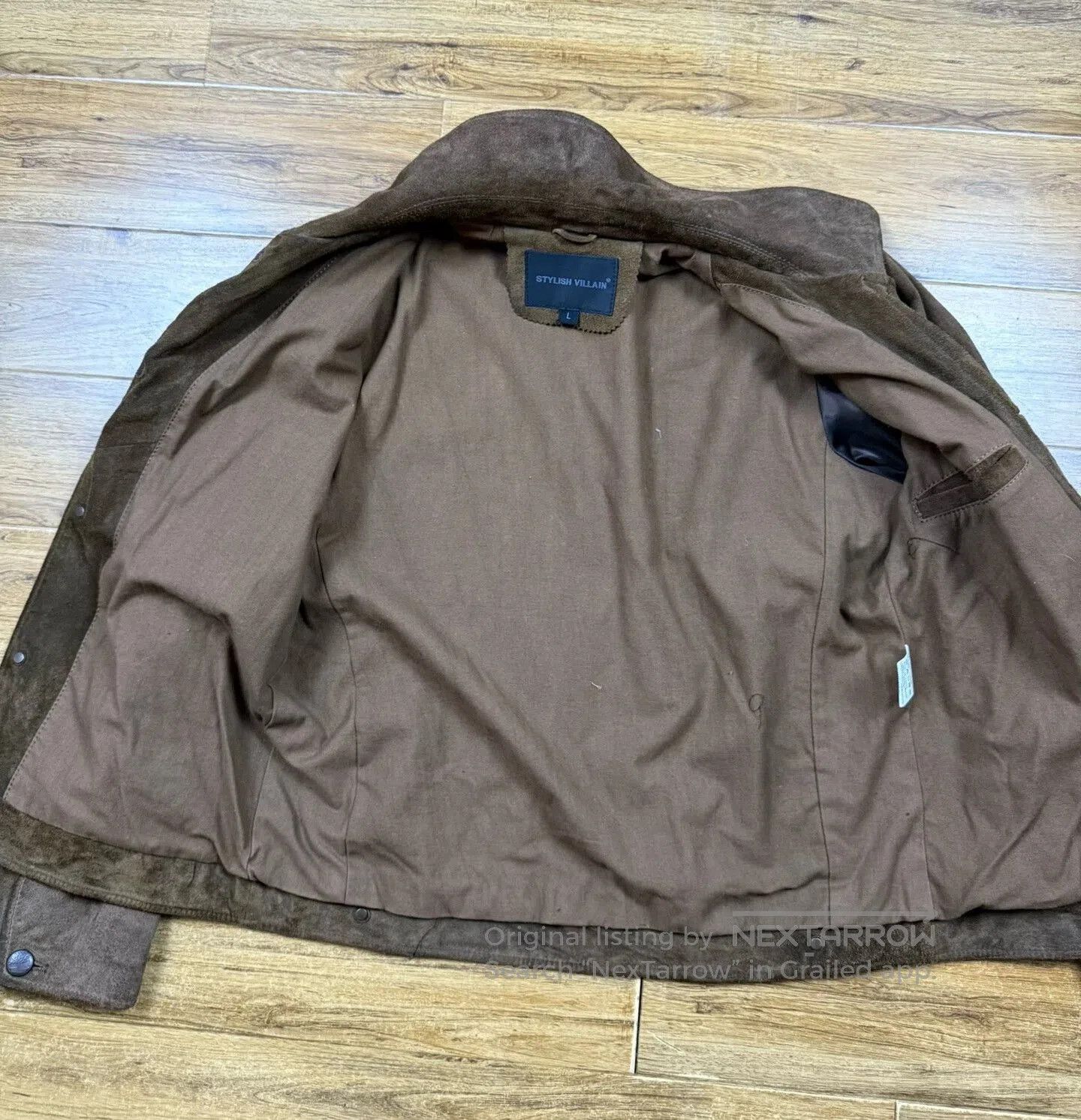 VINNY's Vintage Paul Lauren Suede Jacket. Size US L / EU 52-54 / 3 - 3 Thumbnail