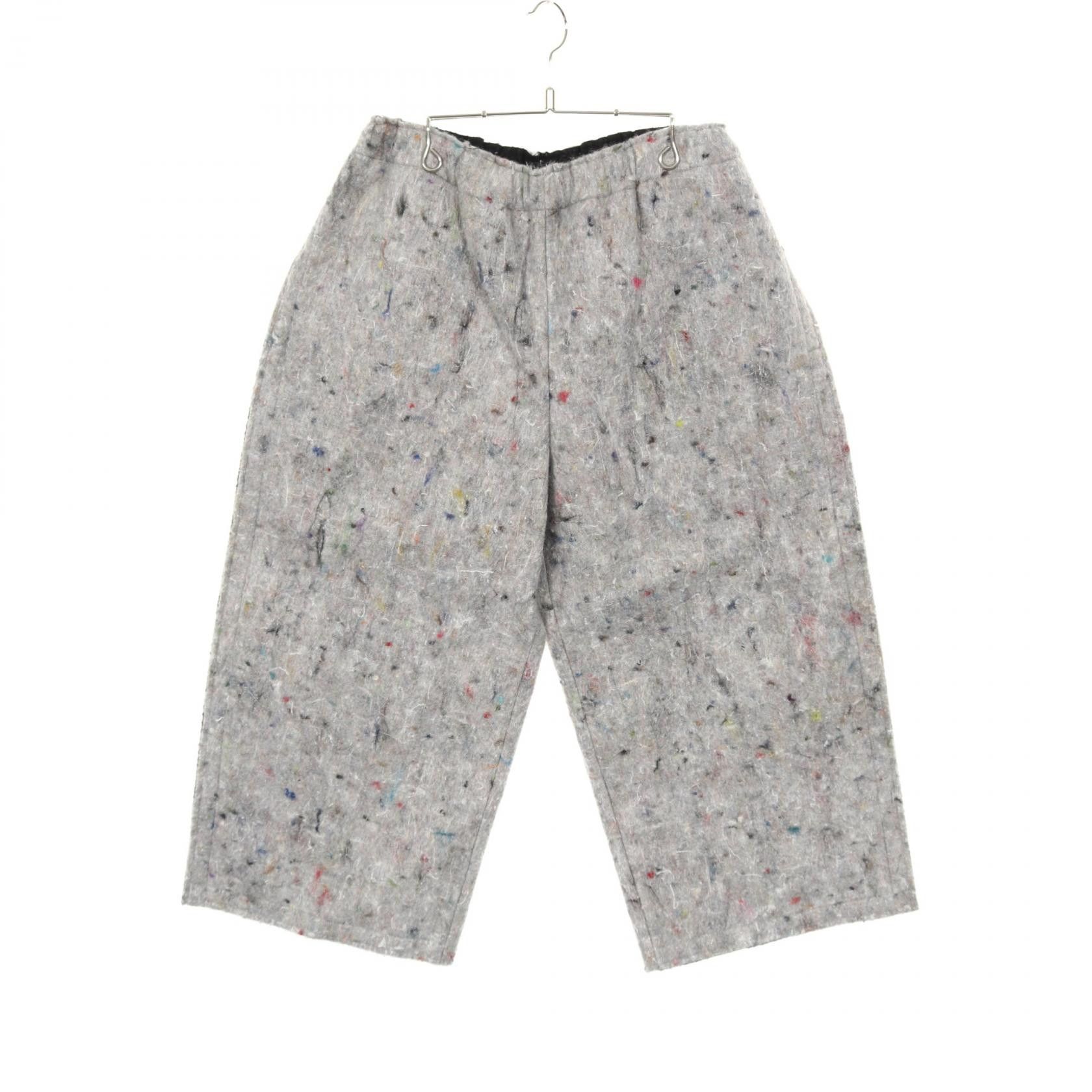 Comme des Garcons Comme des Garcons COMME des GARCONS Felt Cropped Pants Textile Pants GJ-P003 DUTY FREE for USA Size ONE SIZE - 1 Thumbnail