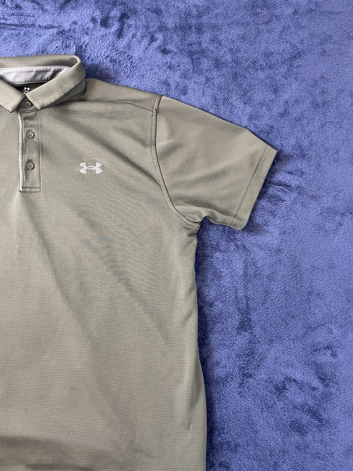 Under Armour Under Armour Men’s Large Green Performance Golf Polo Size US L / EU 52-54 / 3 - 2 Thumbnail