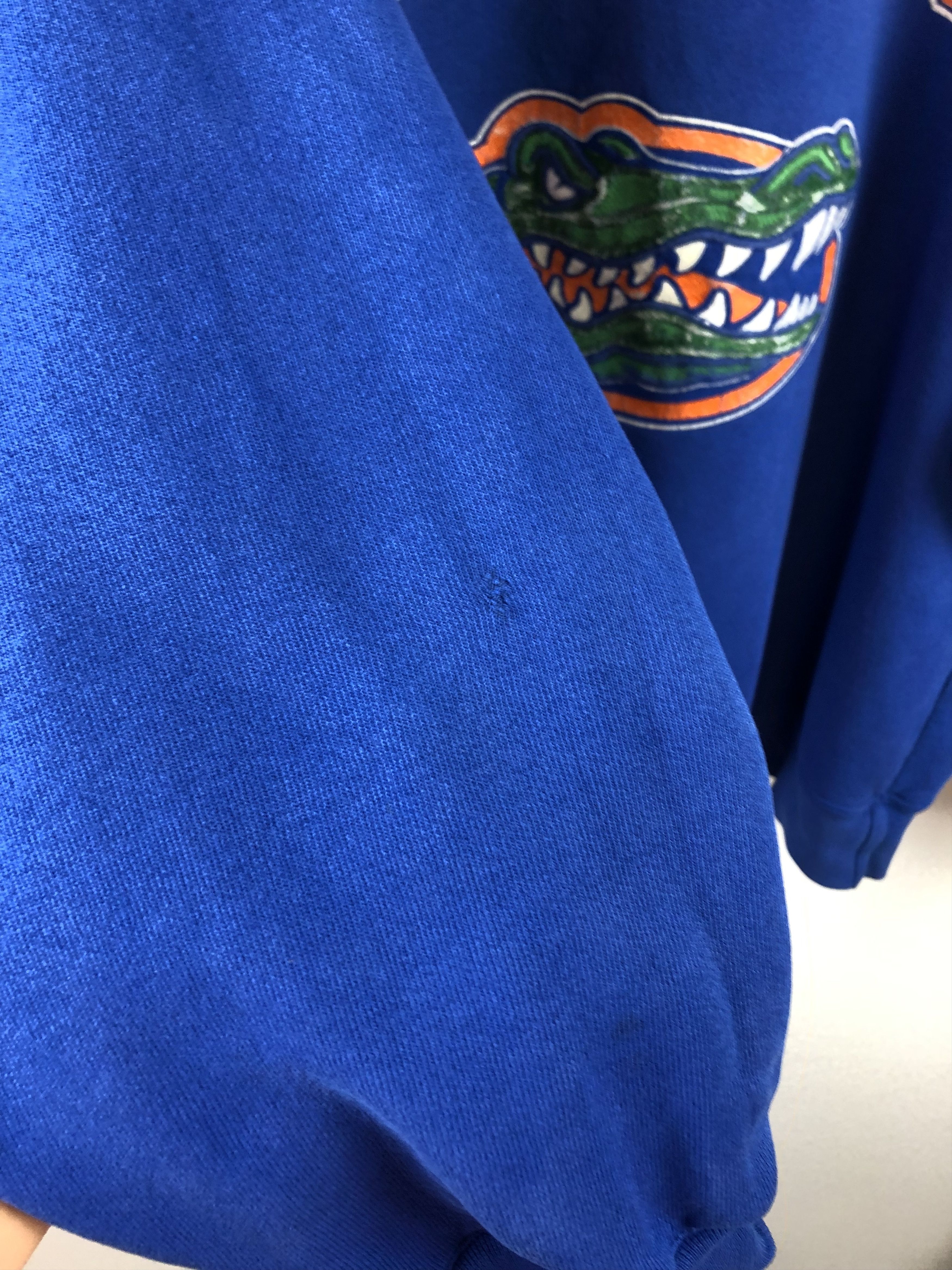 Vintage Vintage 90's Florida Gators Sweatshirt Blue Rare Crewneck Size US L / EU 52-54 / 3 - 8 Thumbnail