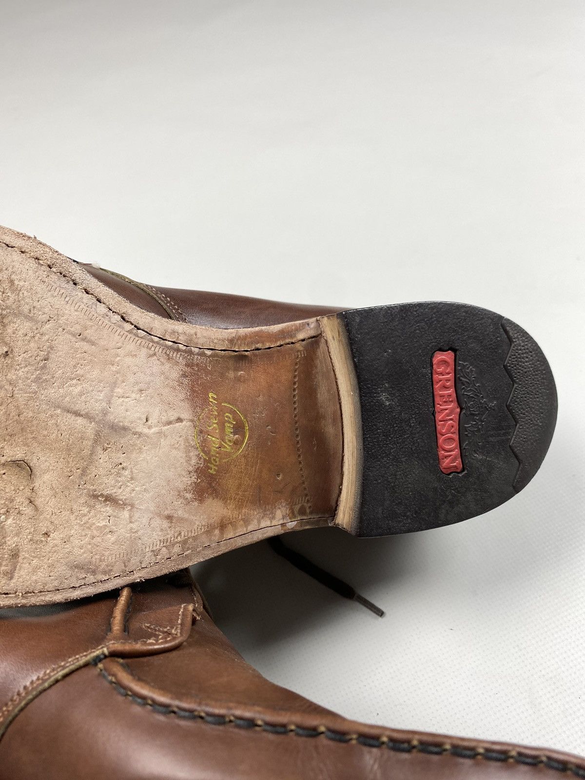 Grenson Grenson Kordwainer Hand Stitched lace up formal shoes Size US 8.5 / EU 41-42 - 12 Thumbnail