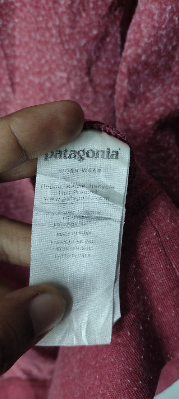 Patagonia PATAGONIA ORGANIC COTTON WORN WEAR SWEATER JACKET Size US L / EU 52-54 / 3 - 12 Thumbnail