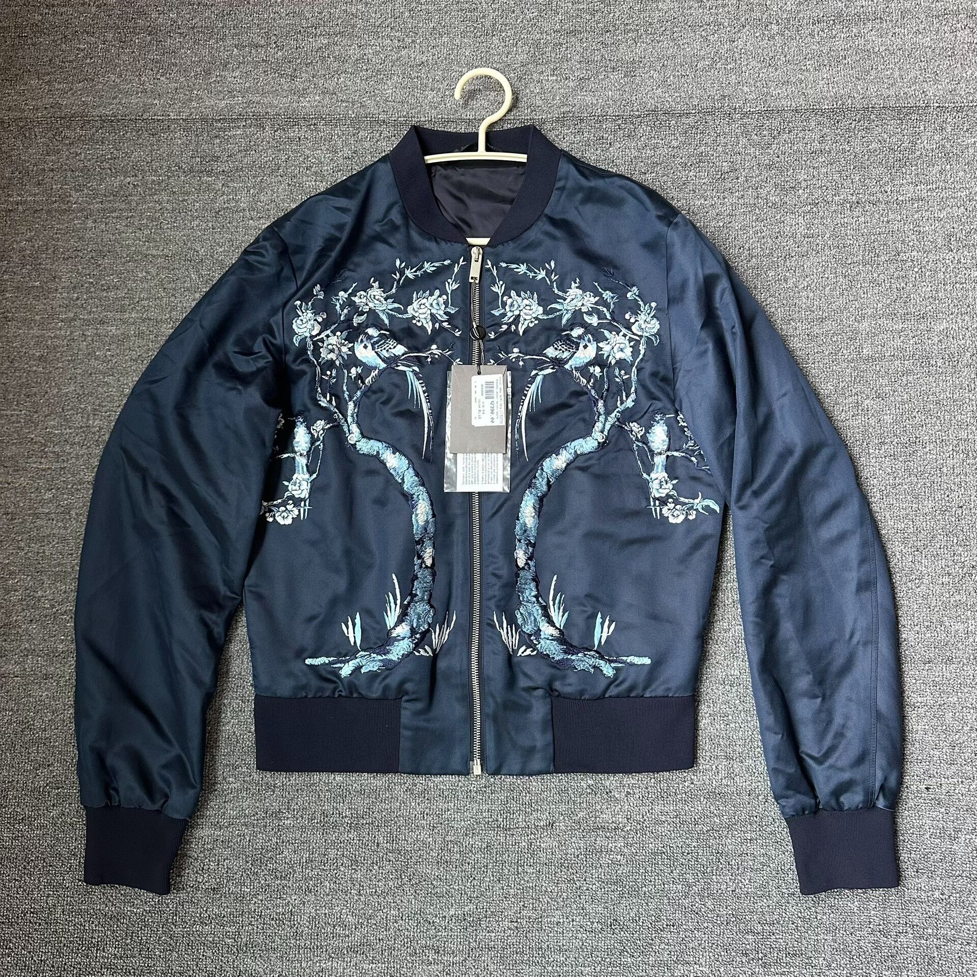 Alexander McQueen Embroidered Baseball Jacket