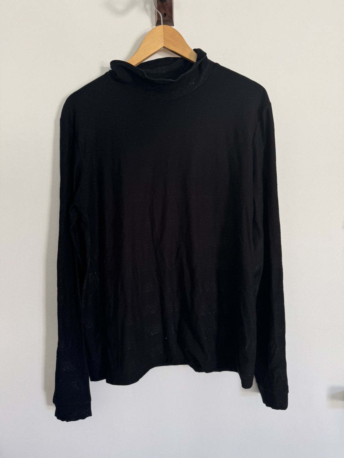 Saint Laurent Paris Metallic Stripe Mock neck shirt Size US XXL / EU 58 / 5 - 1 Thumbnail