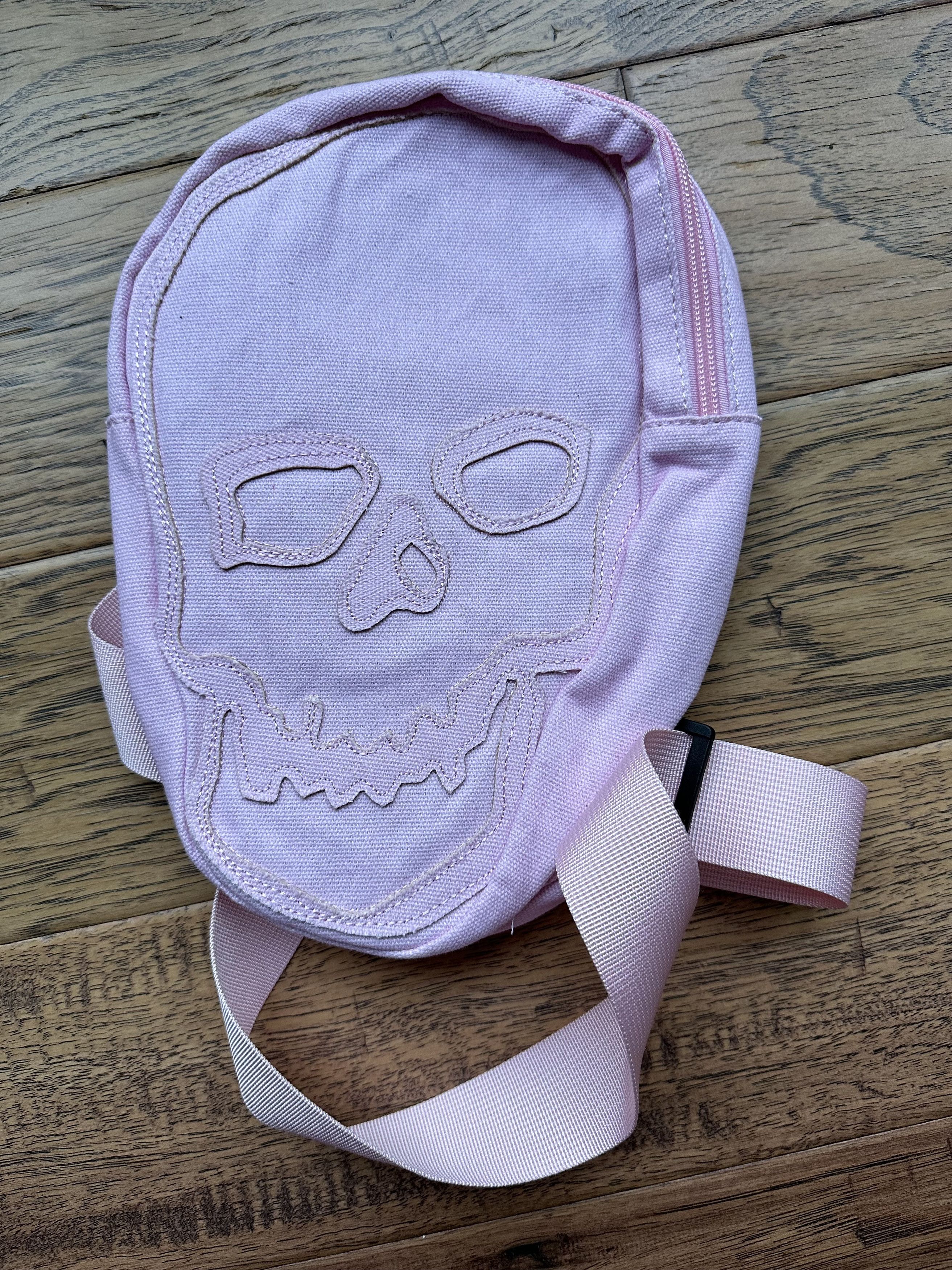 image of Bones x Team Sesh Teamsesh Crossbody 'seshskull' Bag [Pink], Men's