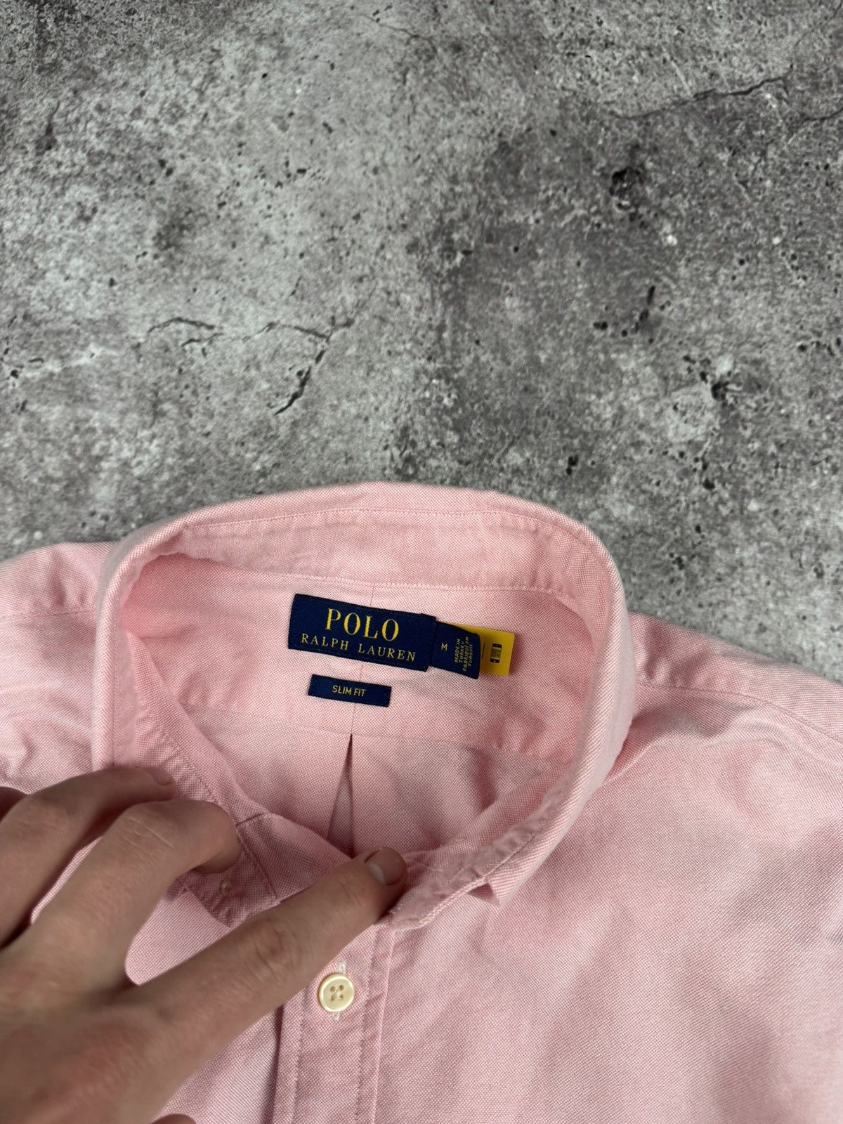 Polo Ralph Lauren Polo Ralph Lauren Pink Shirt Vintage Elegant Basic Size US L / EU 52-54 / 3 - 5 Thumbnail