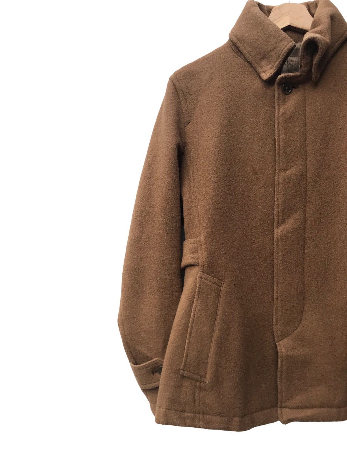 Le Grande Bleu (L.G.B.) × Tornado Mart 🔥BINDING OFFER🔥 Zero by Tornado Mart Melton Short Coat Size US M / EU 48-50 / 2 - 8 Thumbnail
