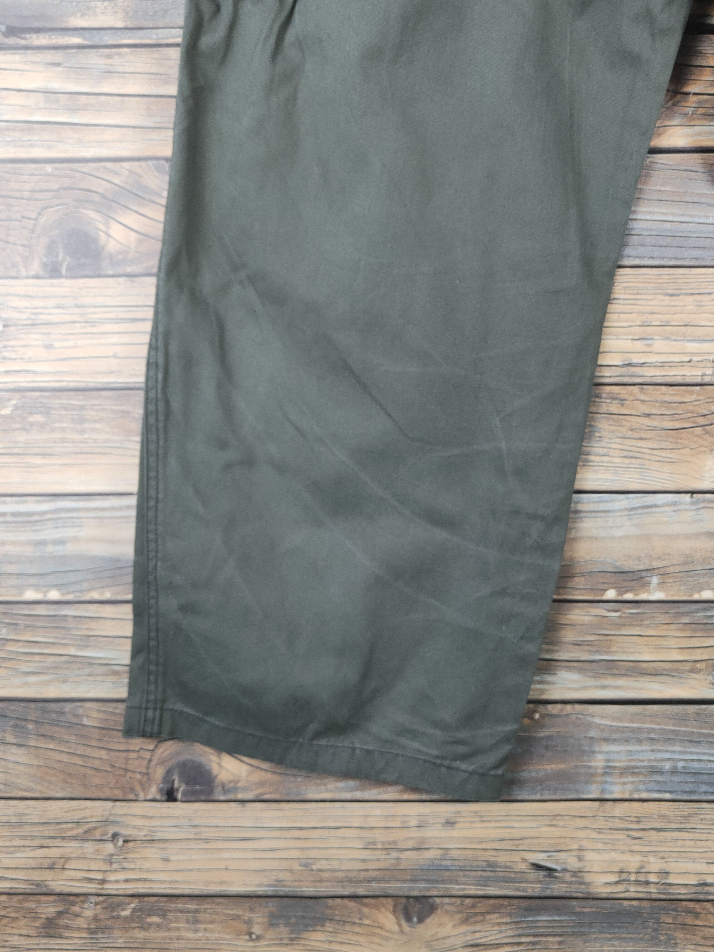 Japanese Brand DL Japanese Brand Dark Green Multipocket Cargo Pants #1653 Size US 36 / EU 52 - 9 Thumbnail