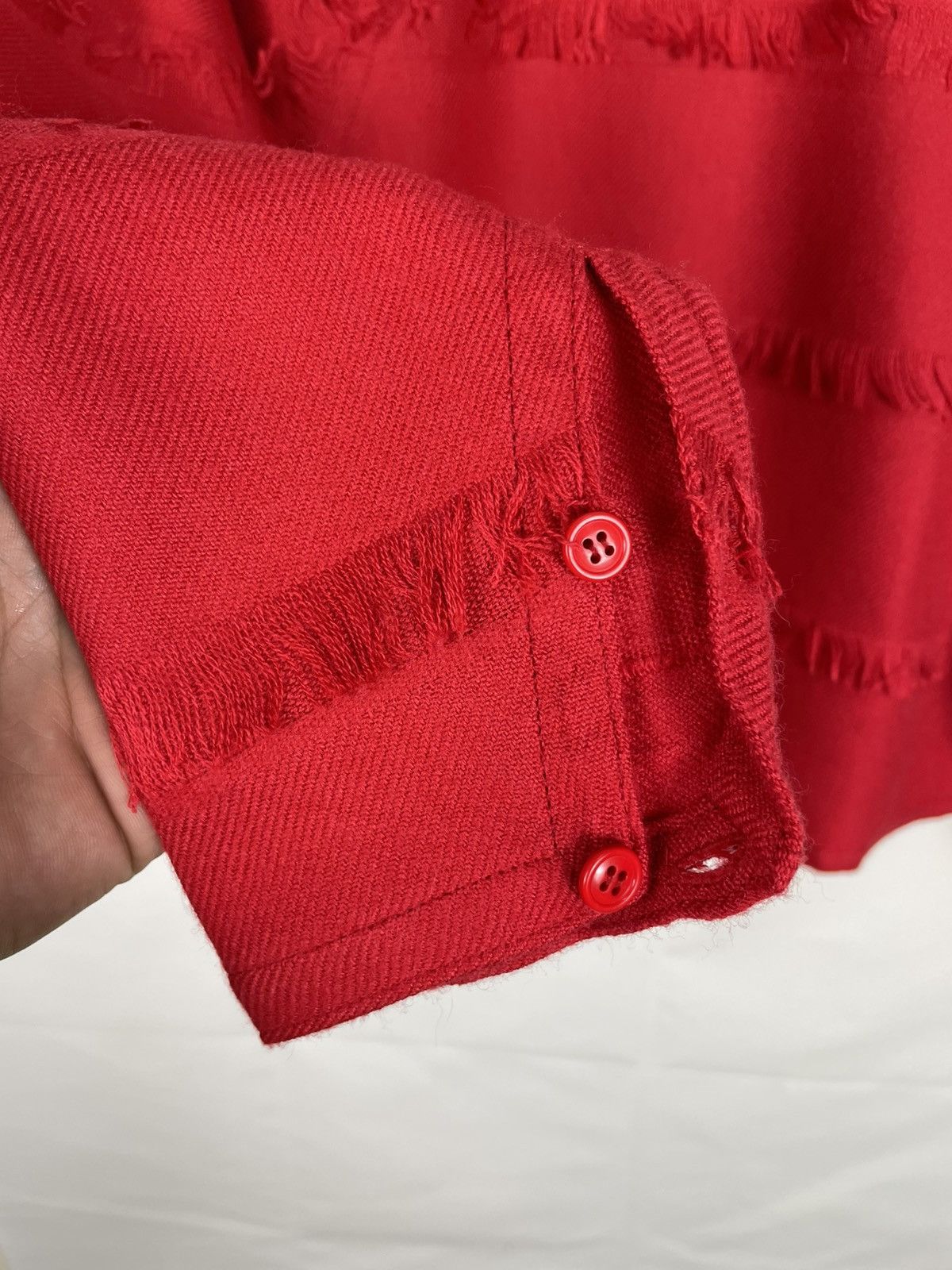 Issey Miyake × Vintage Issey Sport Vtg Frayed — Issey Miyake Archive Piece Size M / US 6-8 / IT 42-44 - 10 Thumbnail