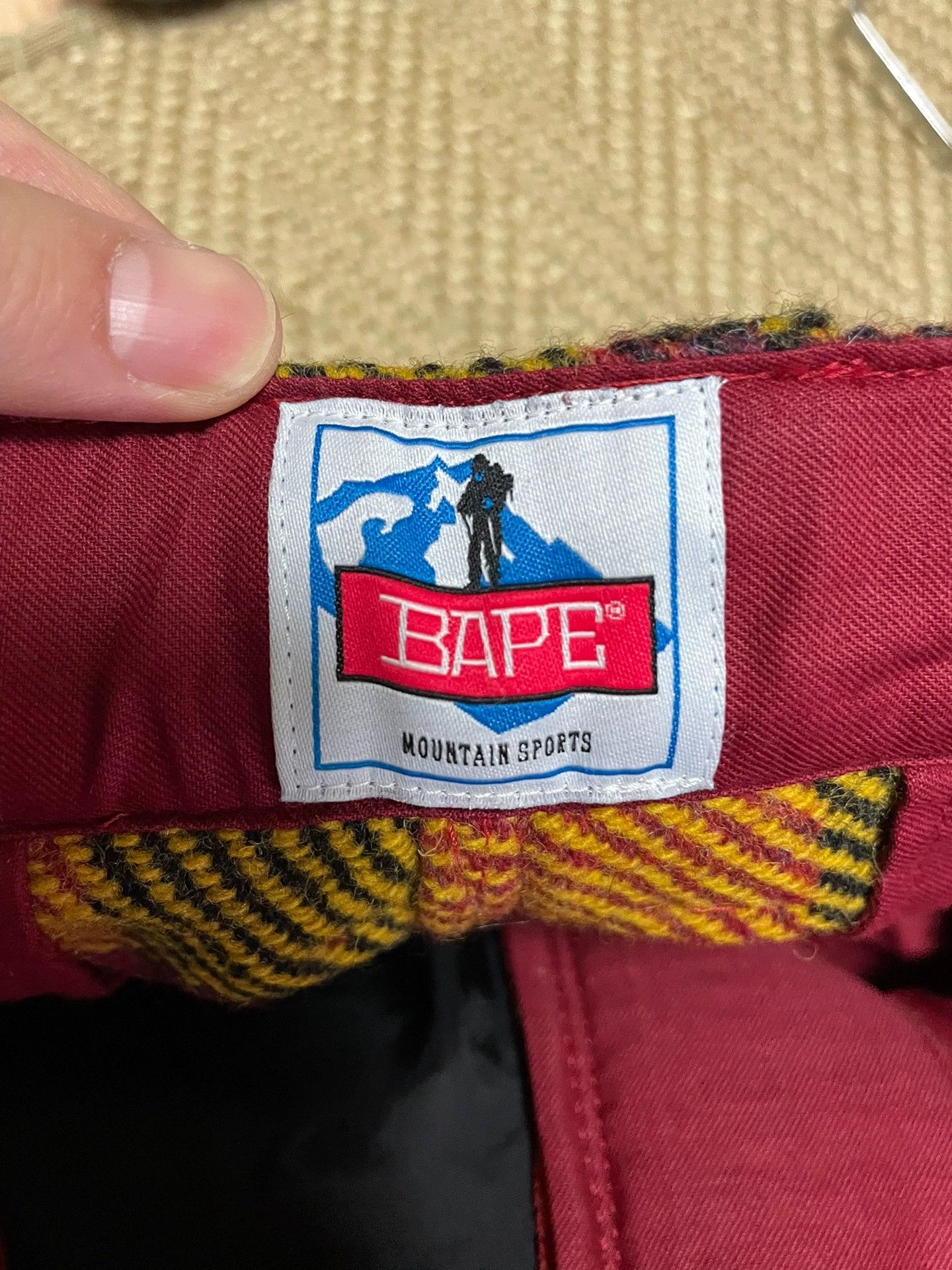 Bape BAPE Wool Check Multi-Pocket Pants W34 NIGO-Era Thick Size US 34 / EU 50 - 7 Thumbnail