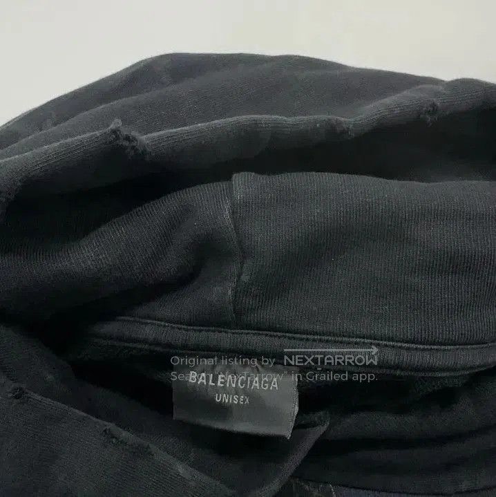 Balenciaga Balenciaga Black Graphic Print Hoodie. Size US M / EU 48-50 / 2 - 3 Thumbnail