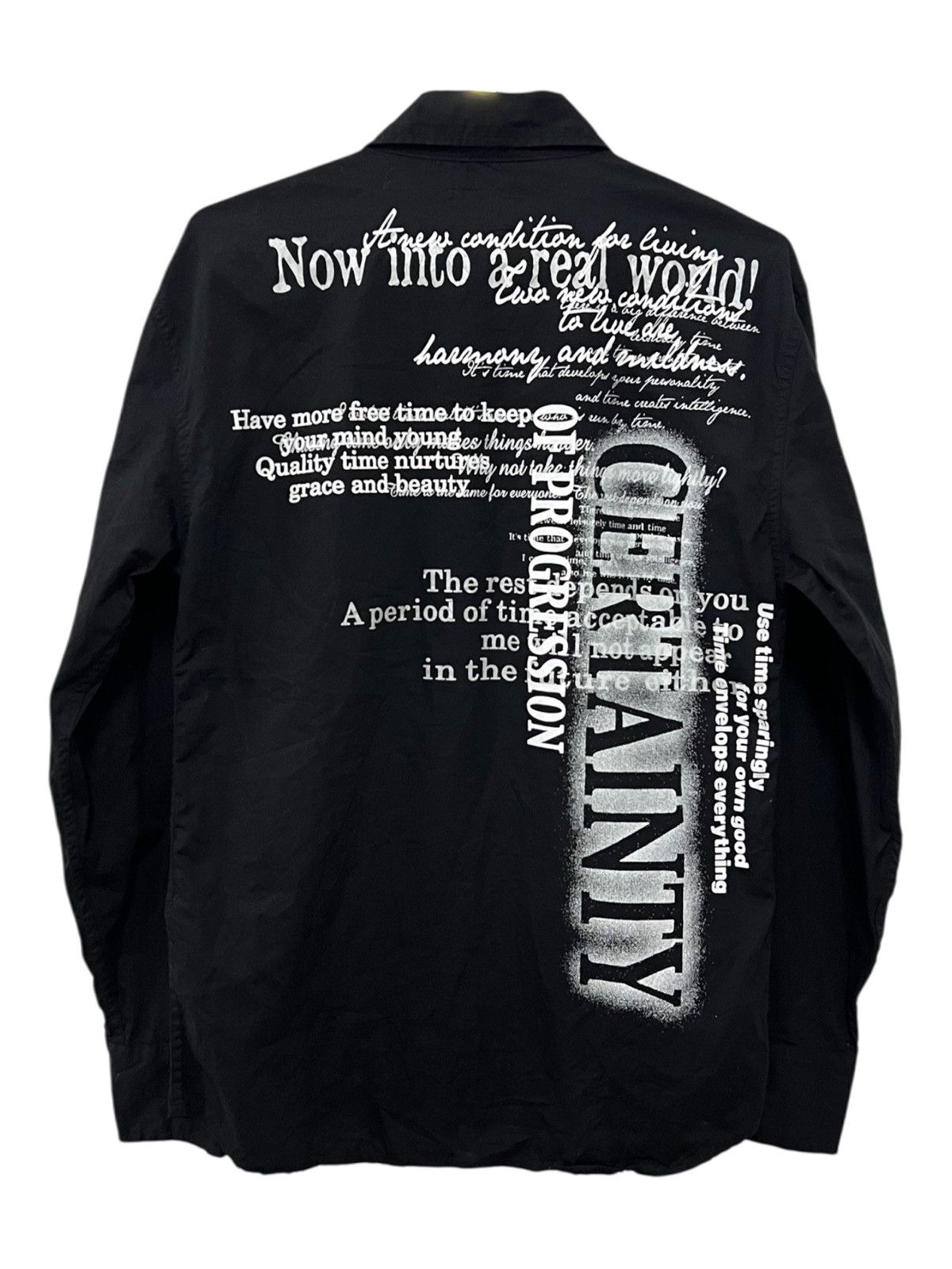 A.F.F.A. Gothic Vamps Rock Poems Bondage Zipper Button Shirt Collins Size US M / EU 48-50 / 2 - 2 Thumbnail